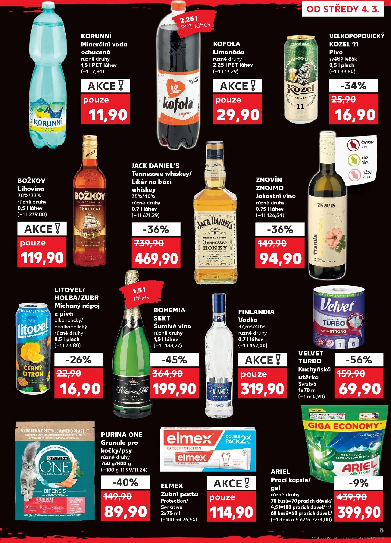 kaufland - Kaufland - Brno leták platný od středy 04.03.2026 do úterý 10.03.2026 - page: 5