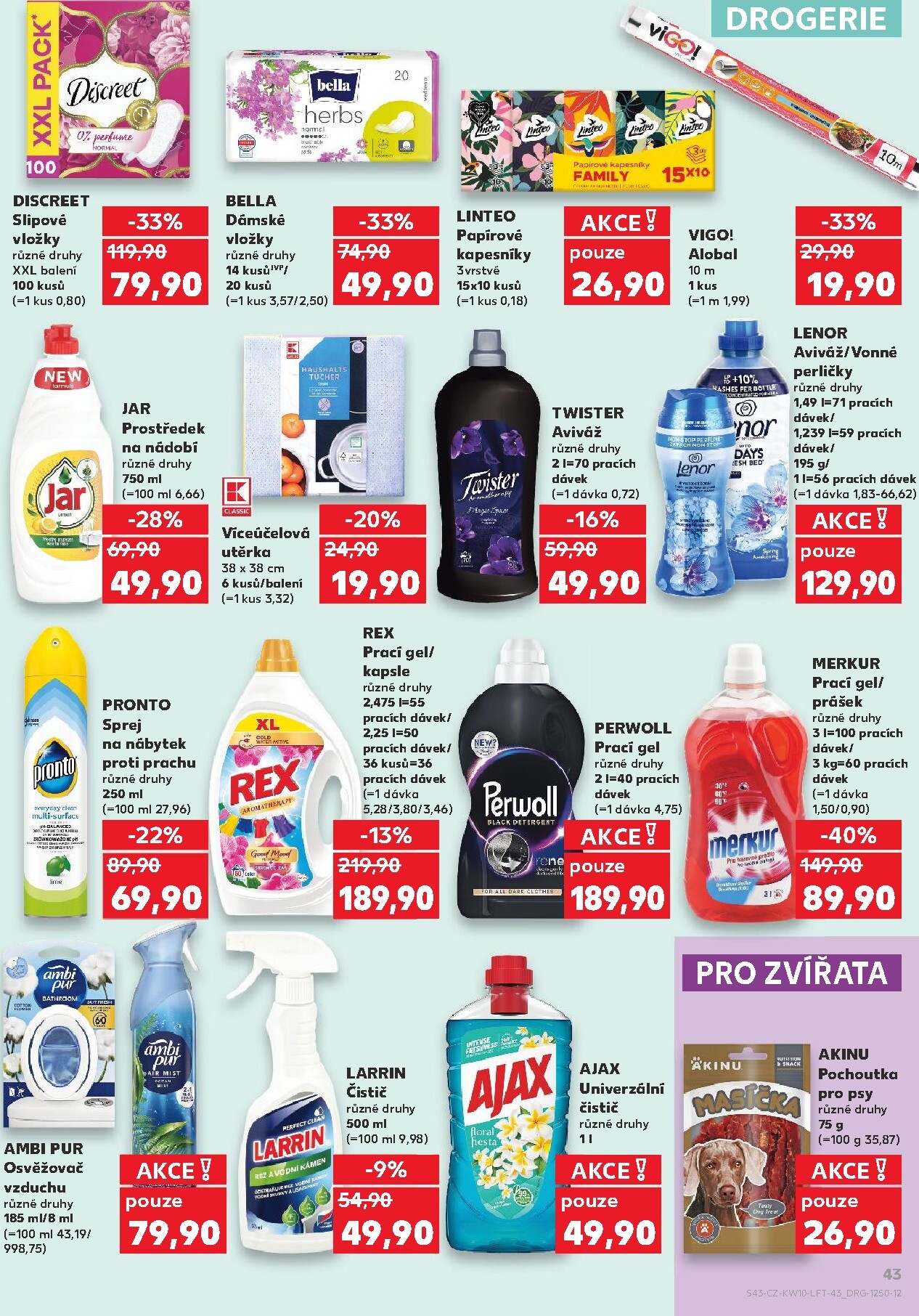 kaufland - Kaufland - Brno leták platný od středy 04.03.2026 do úterý 10.03.2026 - page: 43