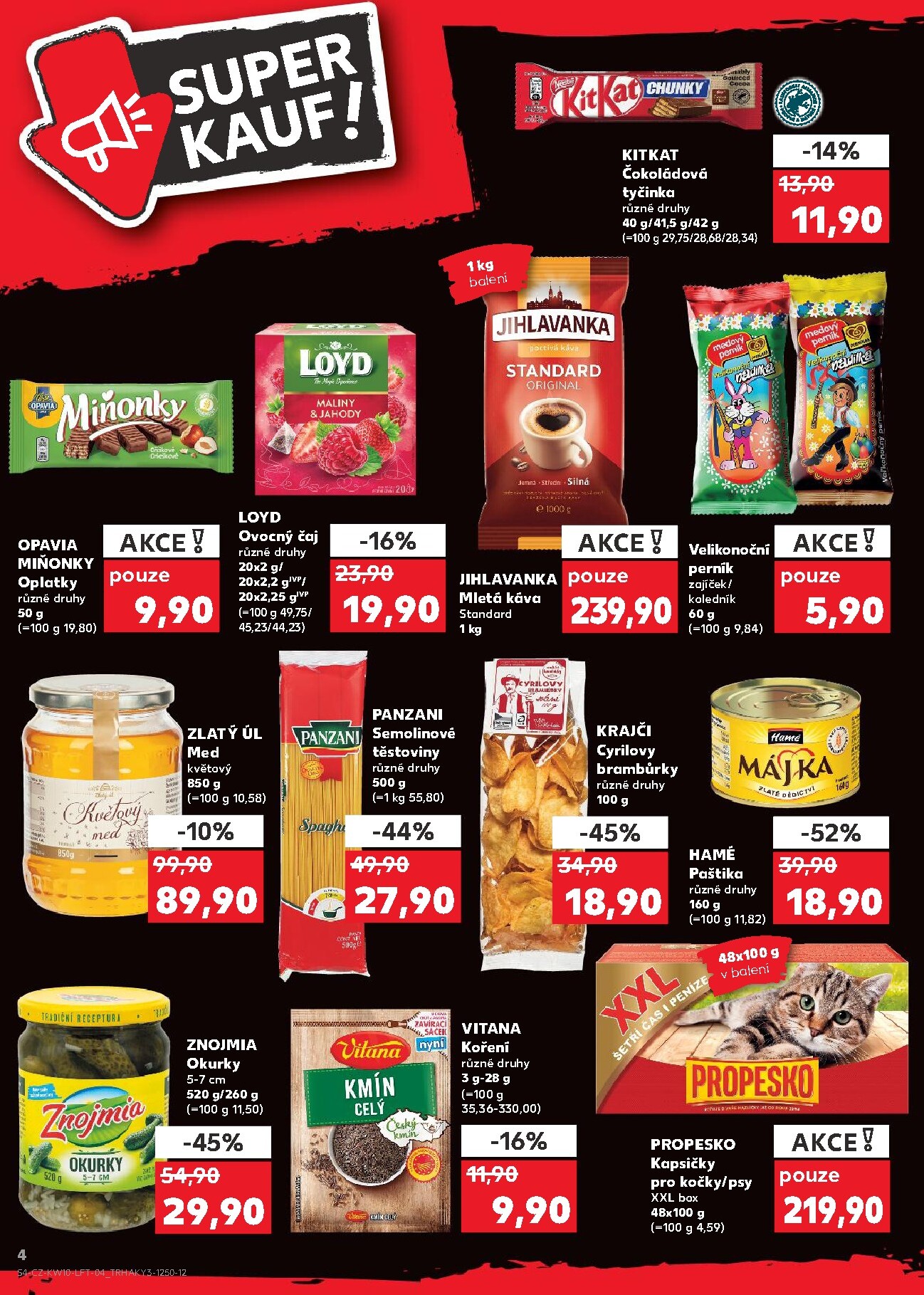 kaufland - Kaufland - Praha 4 leták platný od středy 04.03.2026 do úterý 10.03.2026 - page: 4