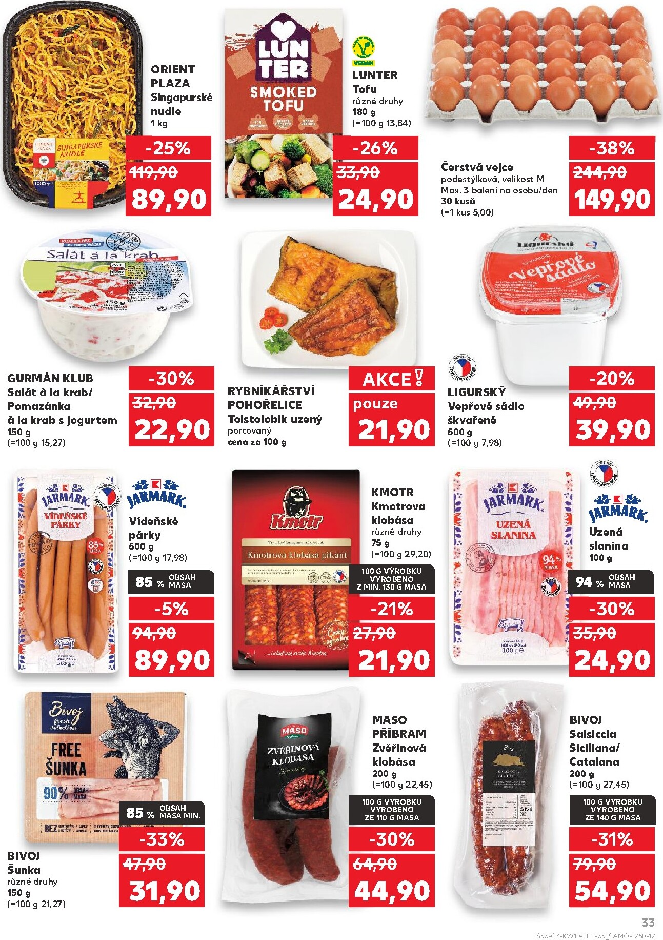 kaufland - Kaufland - Praha 4 leták platný od středy 04.03.2026 do úterý 10.03.2026 - page: 33