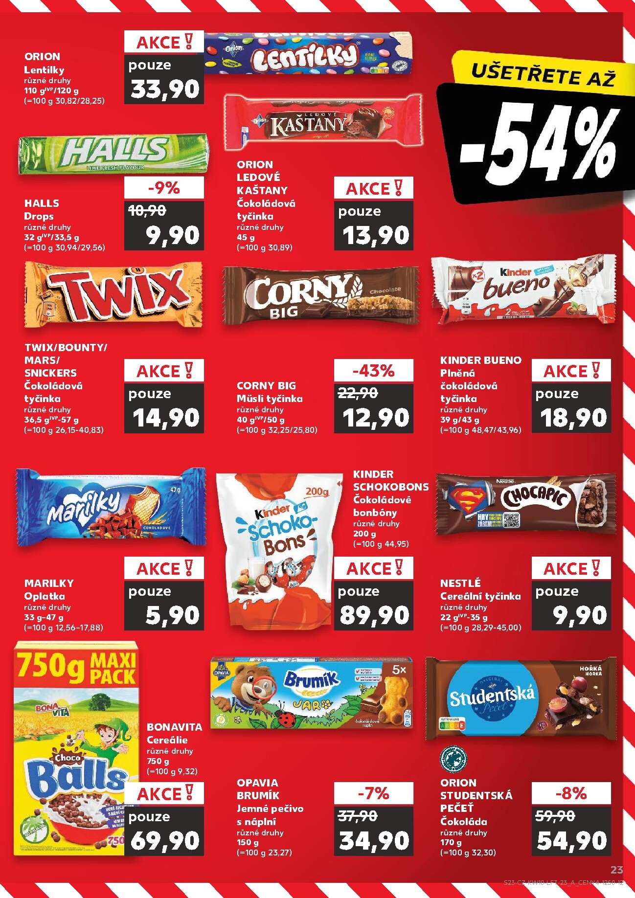 kaufland - Kaufland - Praha 4 leták platný od středy 04.03.2026 do úterý 10.03.2026 - page: 23