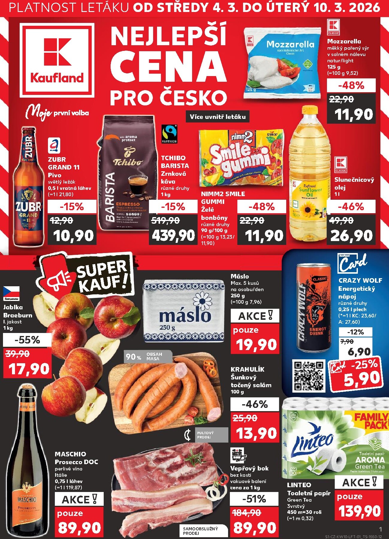 kaufland - Kaufland - Praha 4 leták platný od středy 04.03.2026 do úterý 10.03.2026