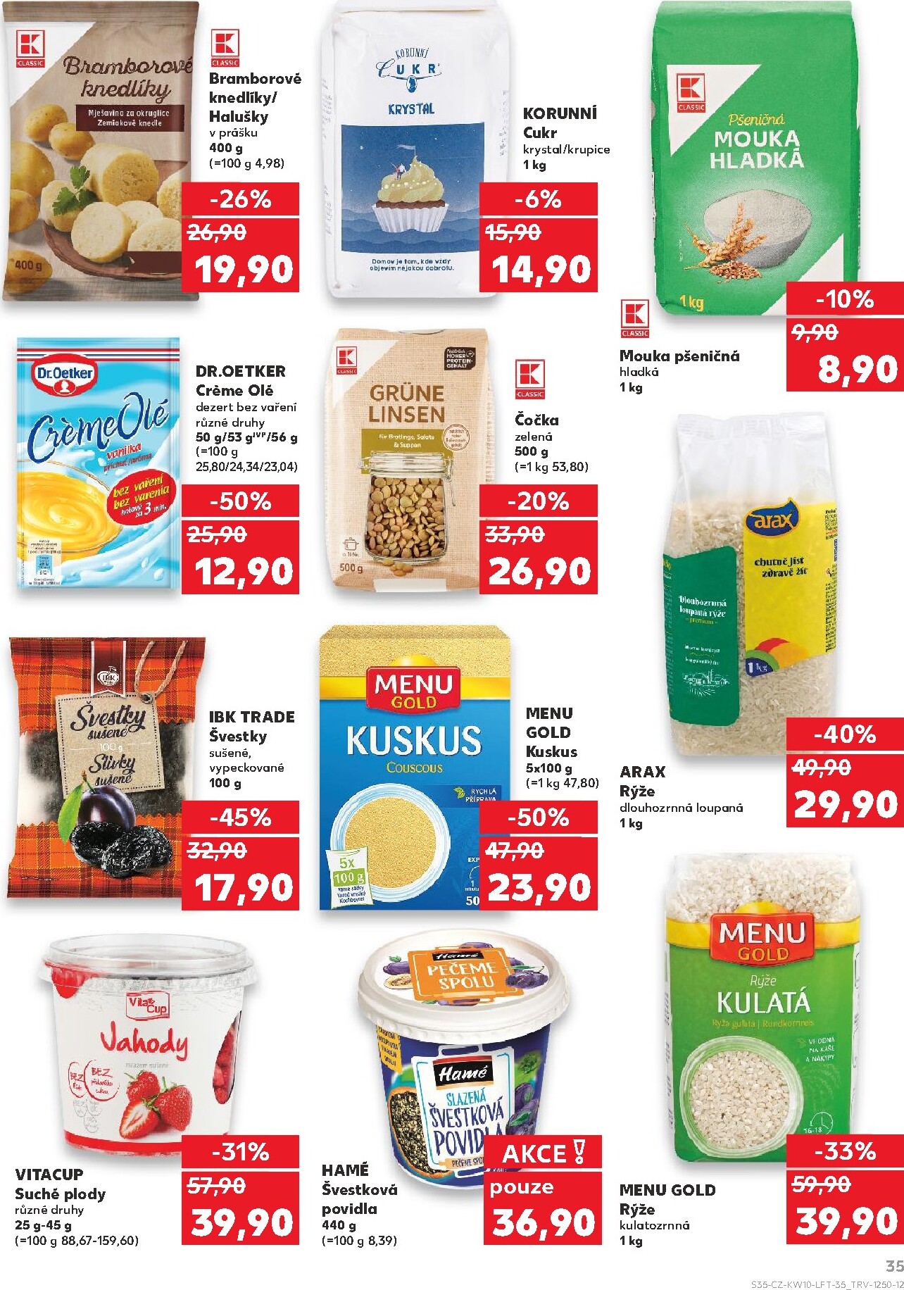 kaufland - Kaufland - Praha 4 leták platný od středy 04.03.2026 do úterý 10.03.2026 - page: 35