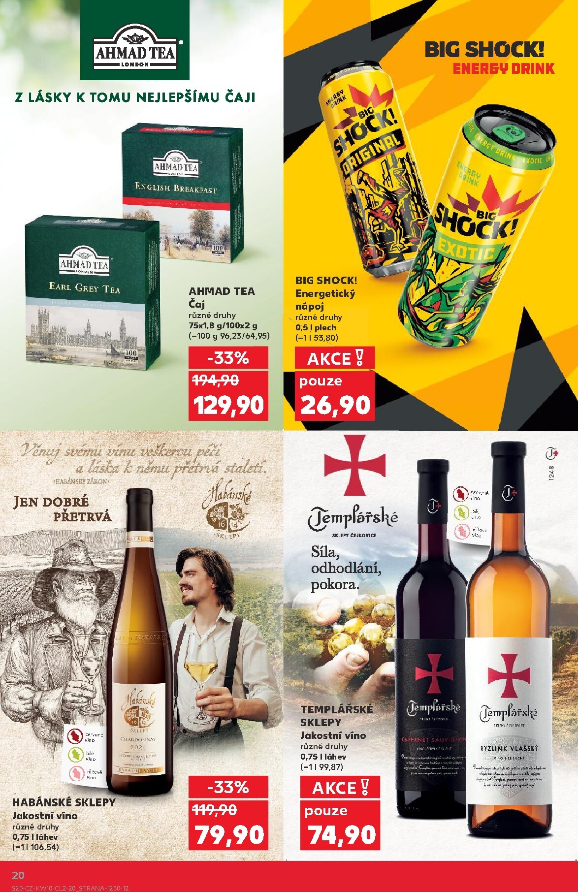 kaufland - Kaufland - Oblíbené značky za super ceny leták platný od středy 04.03.2026 do úterý 17.03.2026 - page: 20