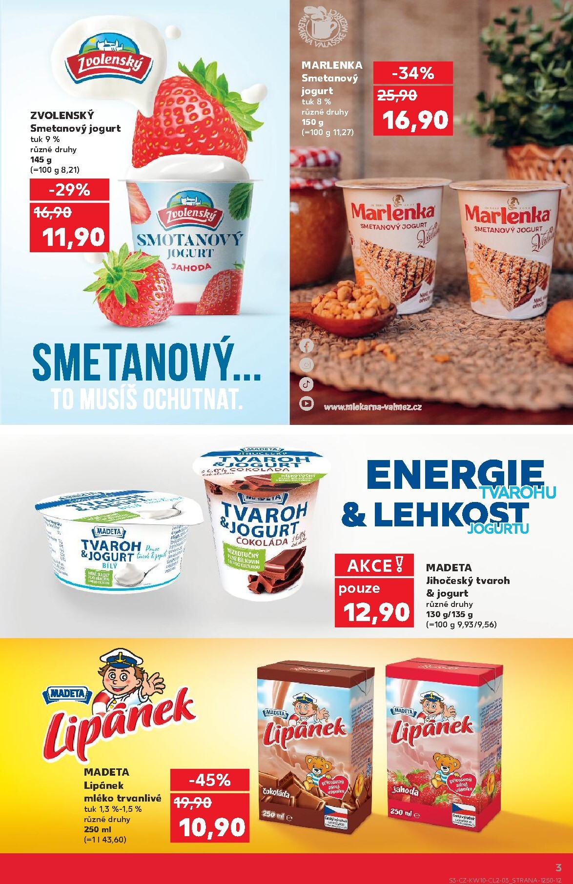 kaufland - Kaufland - Oblíbené značky za super ceny leták platný od středy 04.03.2026 do úterý 17.03.2026 - page: 3