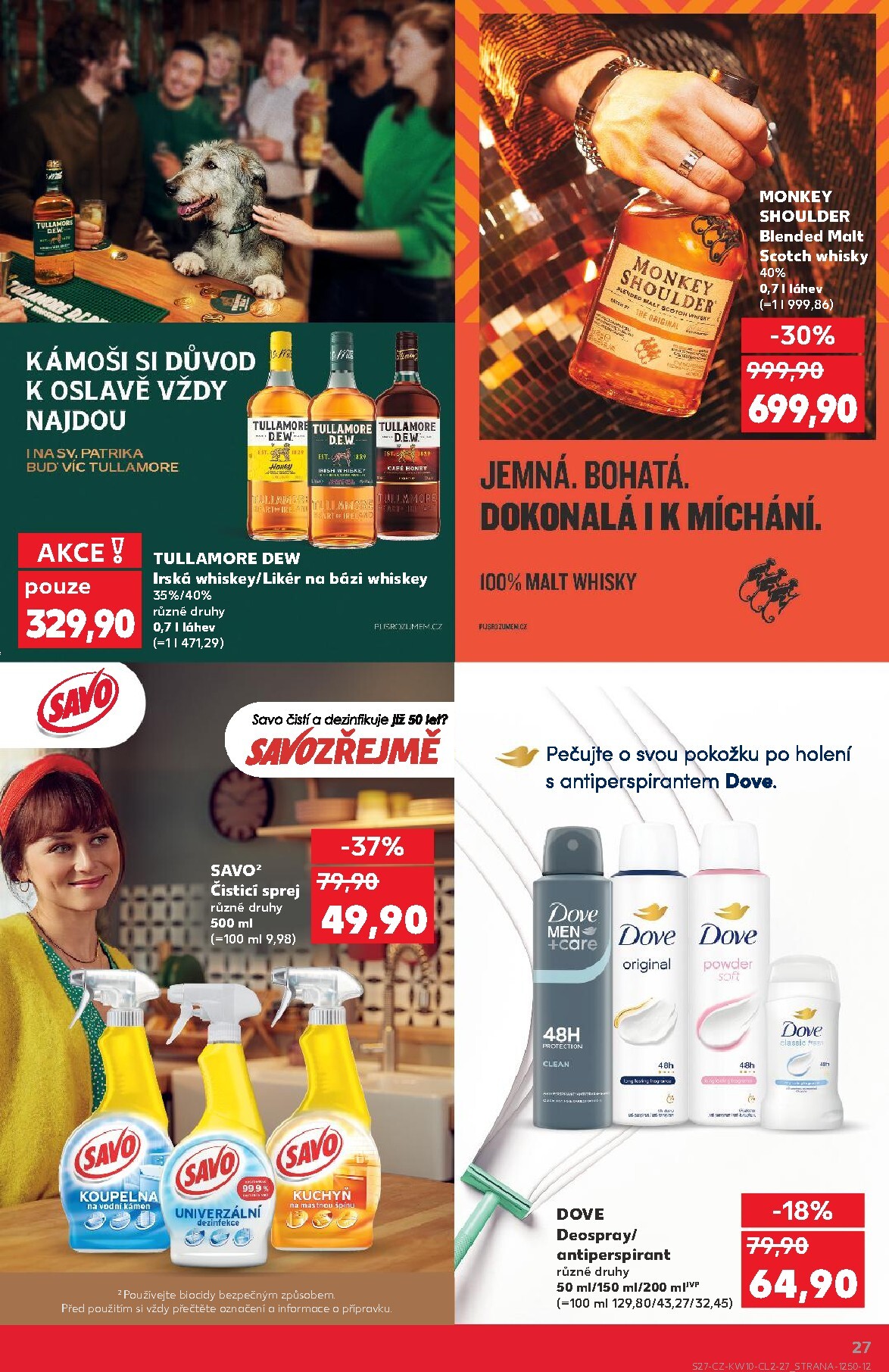 kaufland - Kaufland - Oblíbené značky za super ceny leták platný od středy 04.03.2026 do úterý 17.03.2026 - page: 27