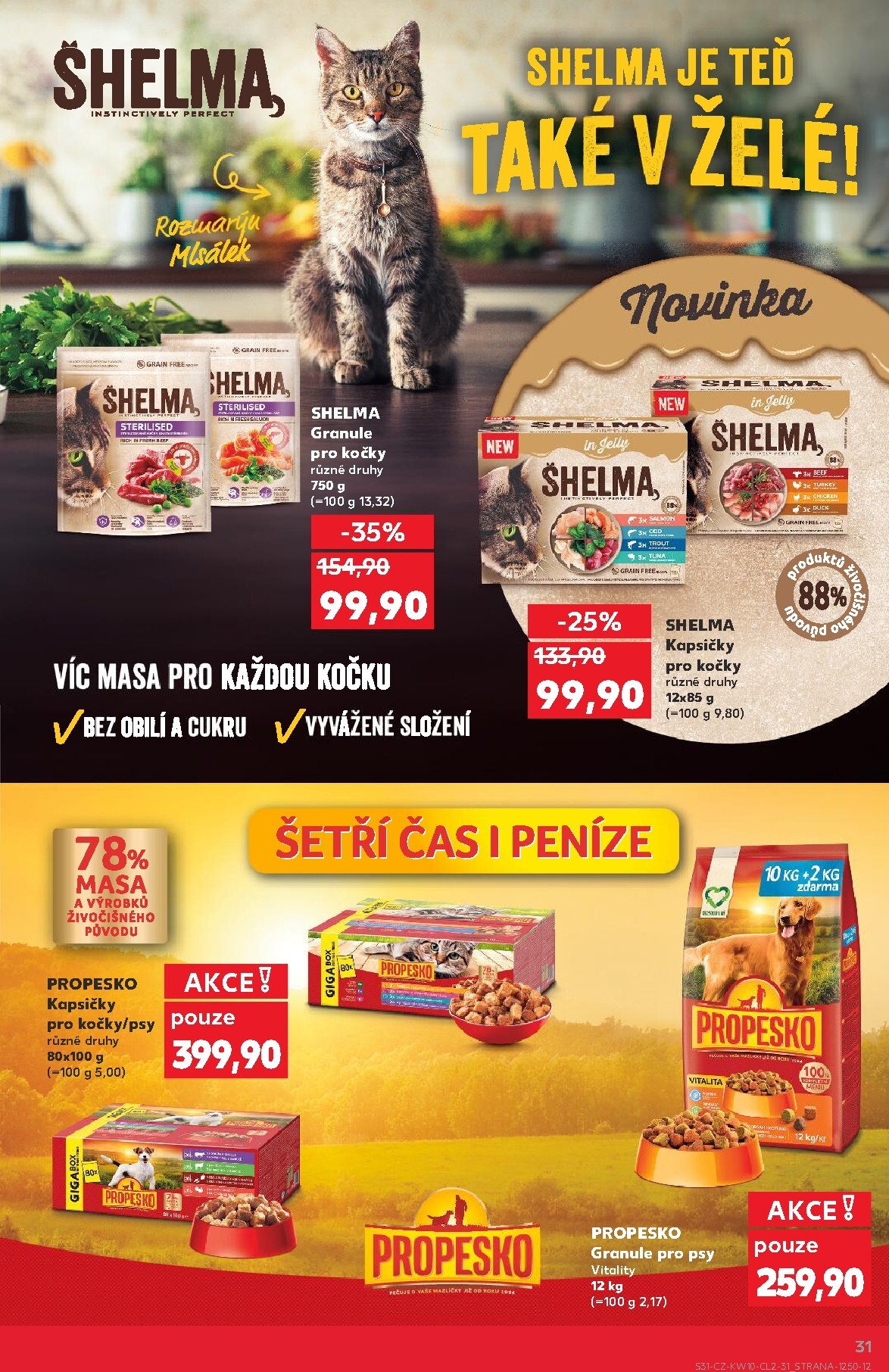 kaufland - Kaufland - Oblíbené značky za super ceny leták platný od středy 04.03.2026 do úterý 17.03.2026 - page: 31