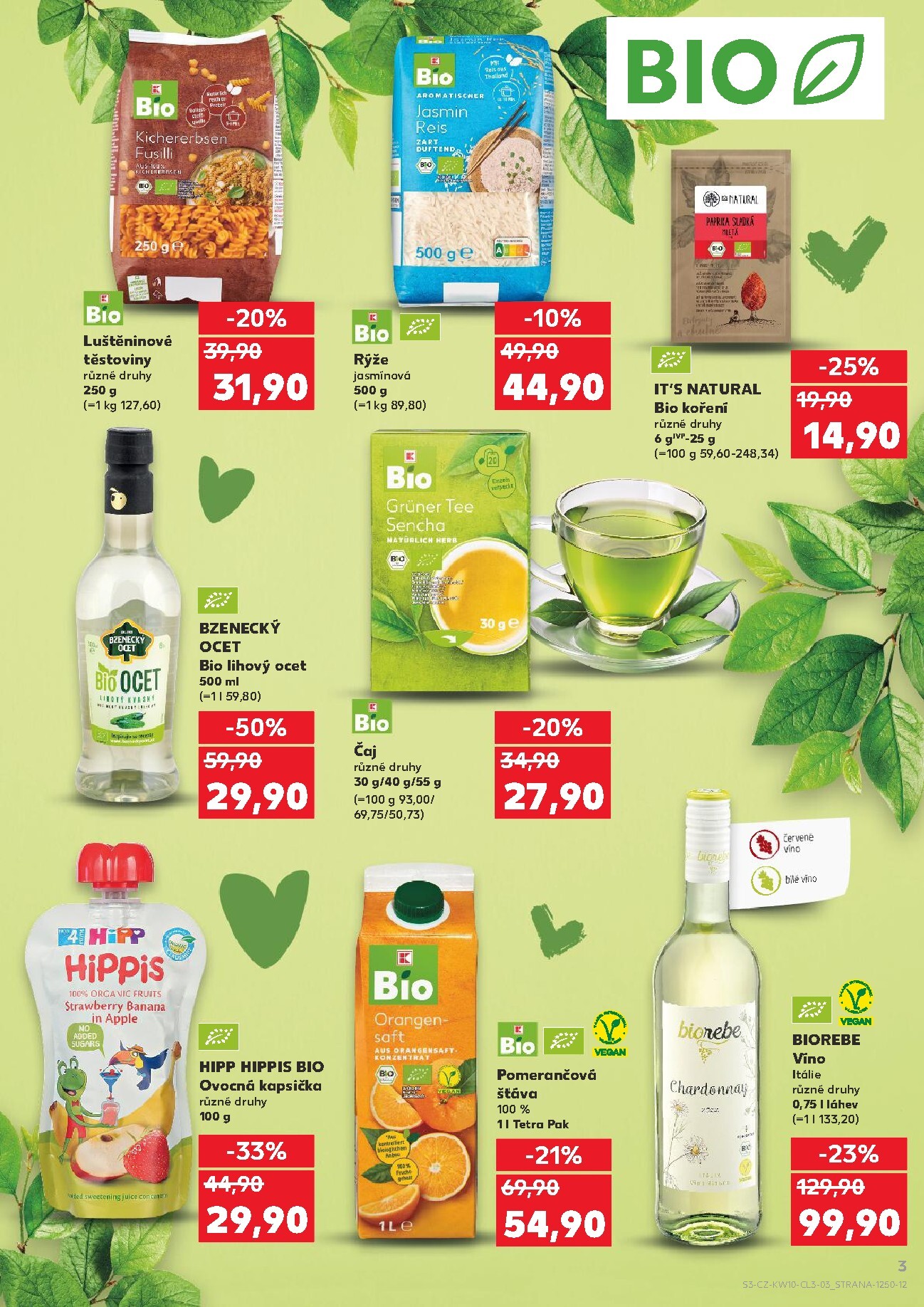 kaufland - Kaufland - Vyvážený rodinný nákup leták platný od středy 04.03.2026 do úterý 31.03.2026 - page: 3