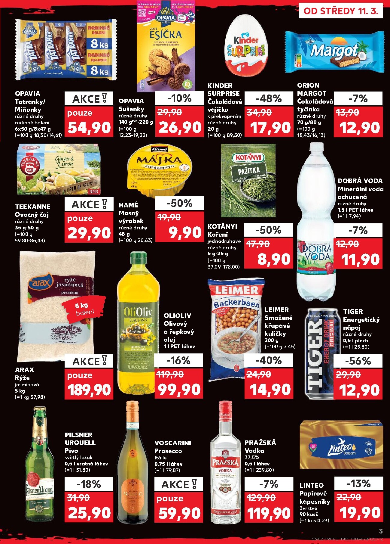 kaufland - Kaufland - Ostrava leták platný od středy 11.03.2026 do úterý 17.03.2026 - page: 3