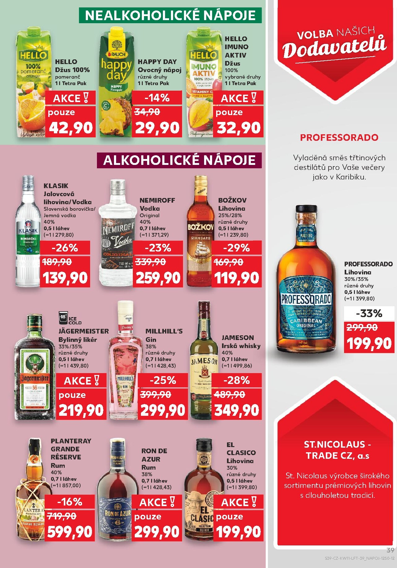 kaufland - Kaufland - Brno leták platný od středy 11.03.2026 do úterý 17.03.2026 - page: 39