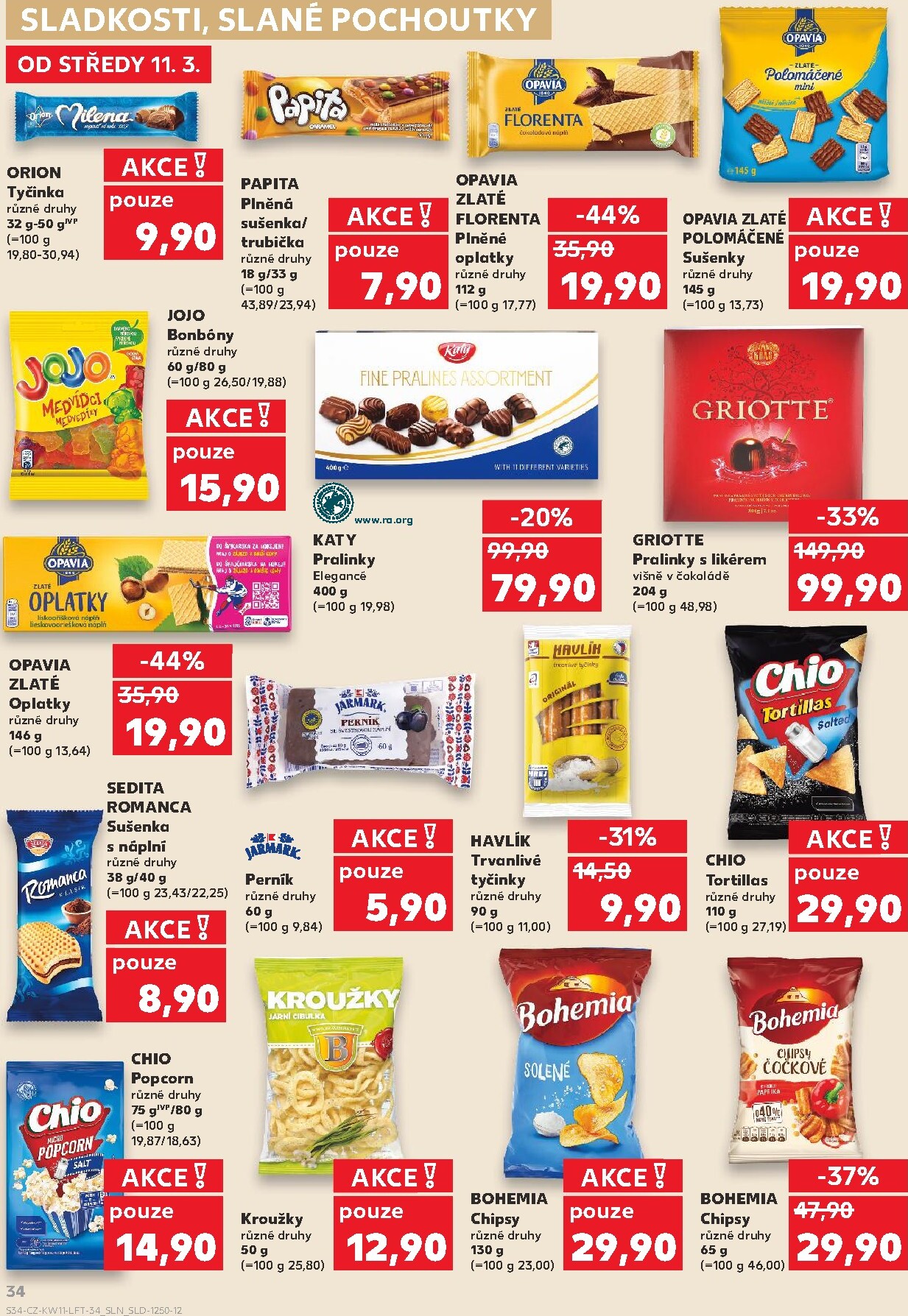 kaufland - Kaufland - Brno leták platný od středy 11.03.2026 do úterý 17.03.2026 - page: 34