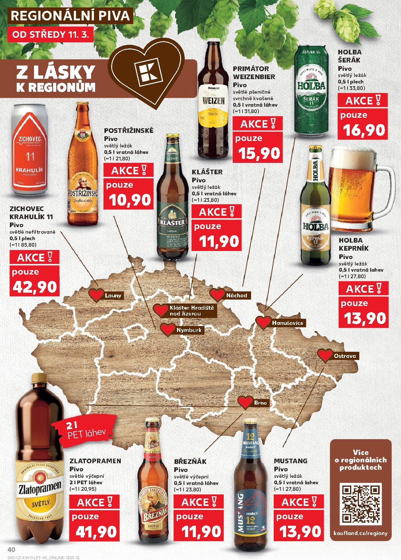 kaufland - Kaufland - Brno leták platný od středy 11.03.2026 do úterý 17.03.2026 - page: 40