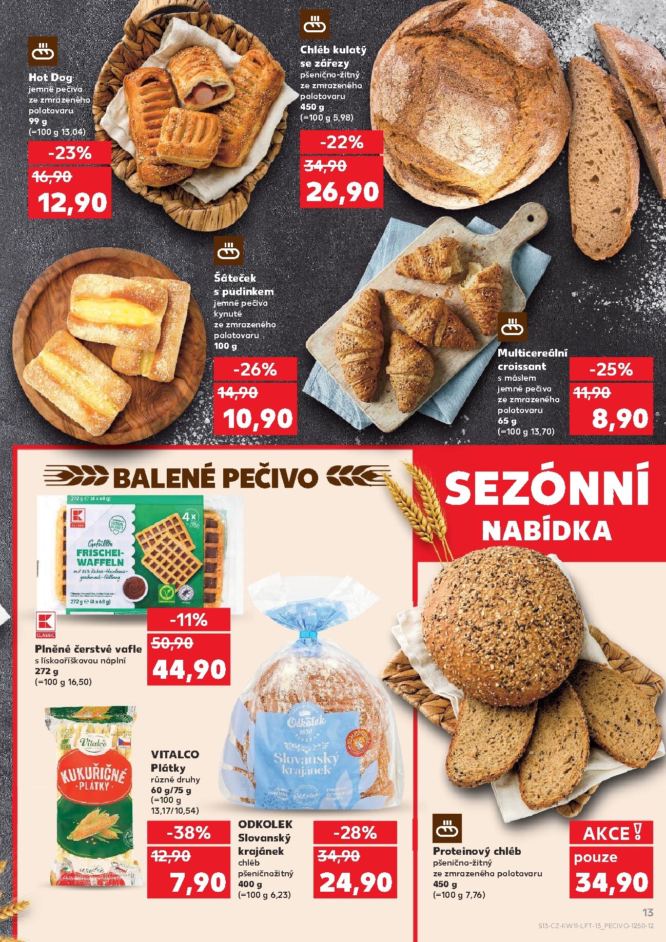 kaufland - Kaufland - Praha 4 leták platný od středy 11.03.2026 do úterý 17.03.2026 - page: 13