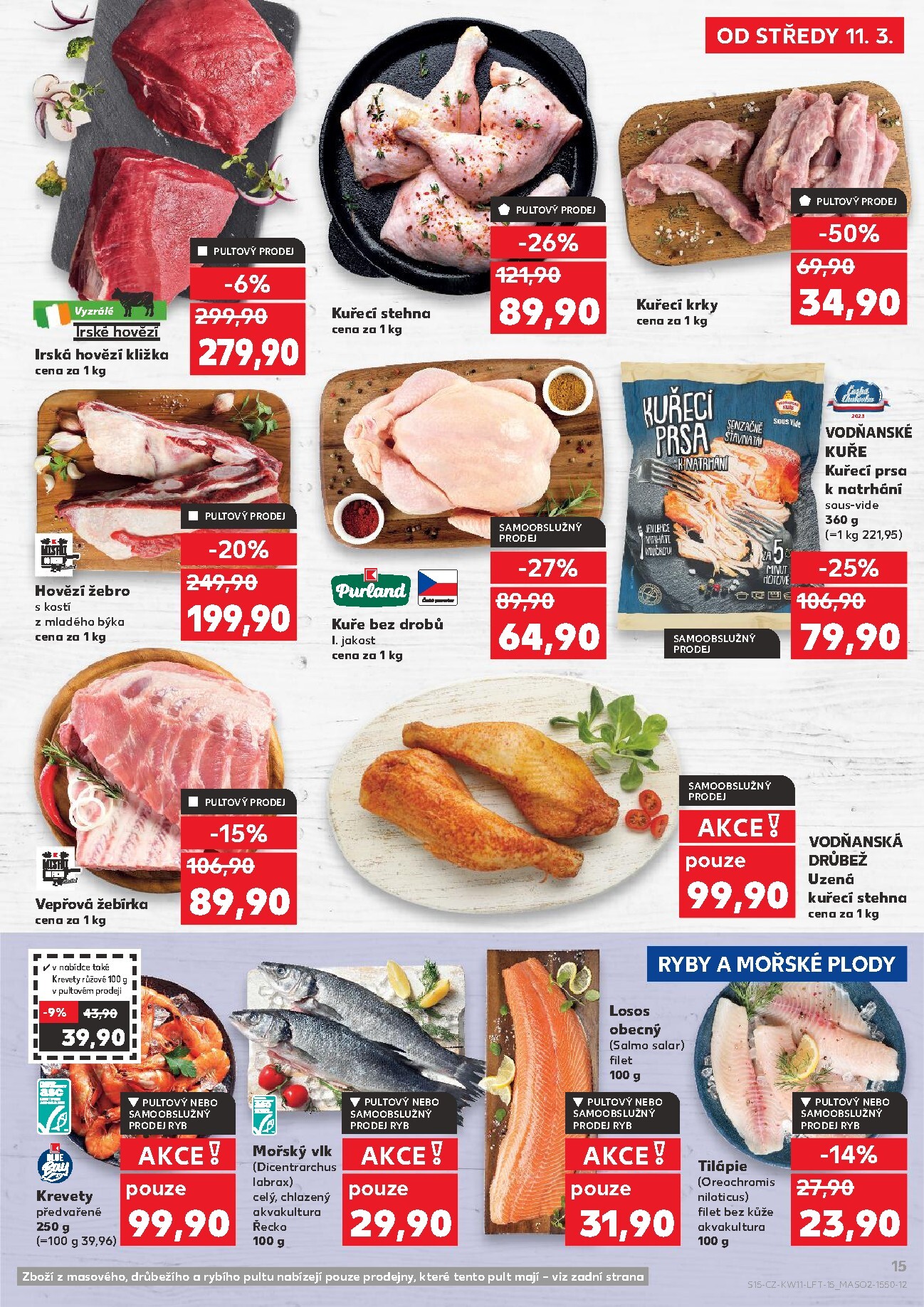 kaufland - Kaufland - Praha 4 leták platný od středy 11.03.2026 do úterý 17.03.2026 - page: 15