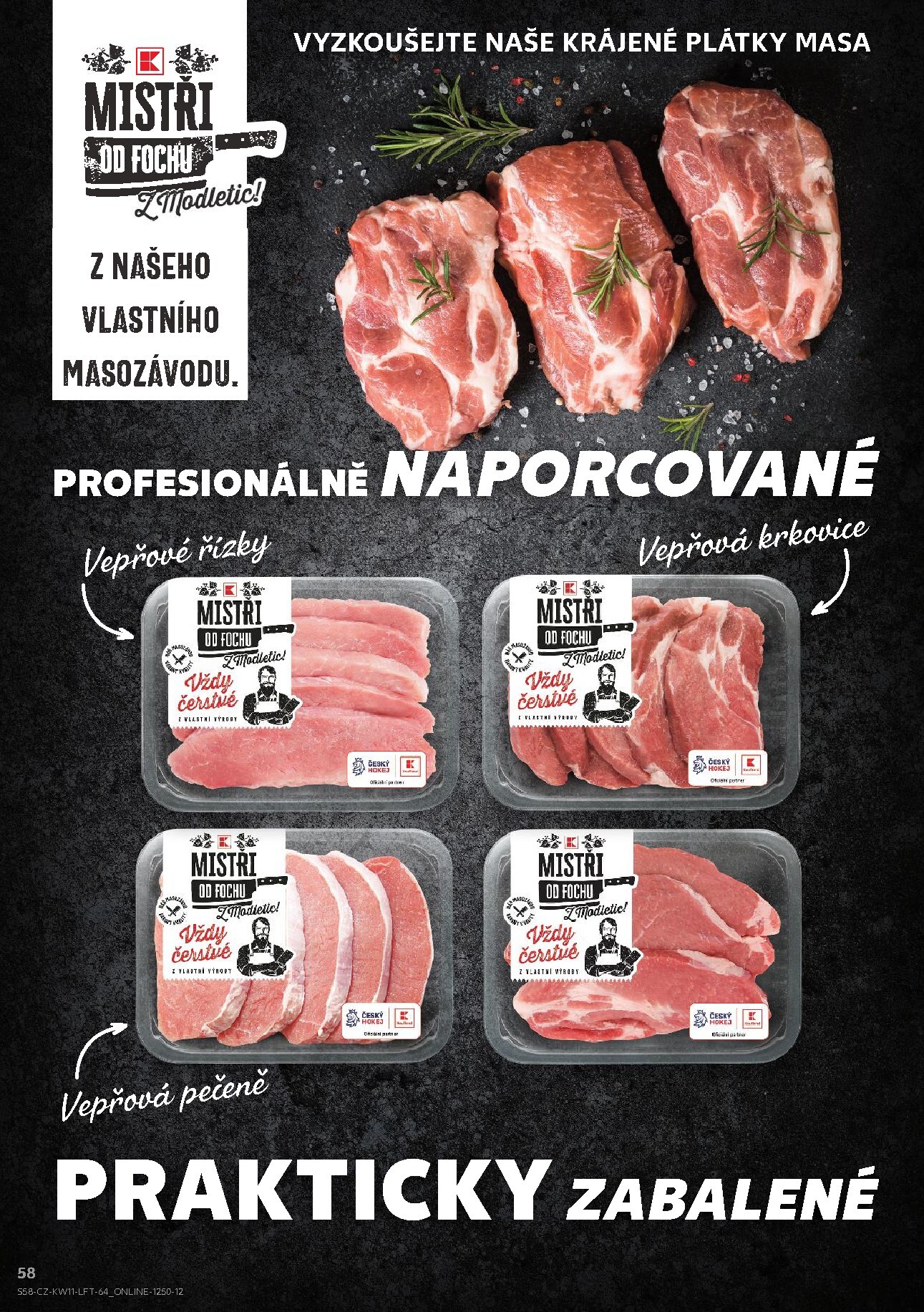 kaufland - Kaufland - Praha 4 leták platný od středy 11.03.2026 do úterý 17.03.2026 - page: 58