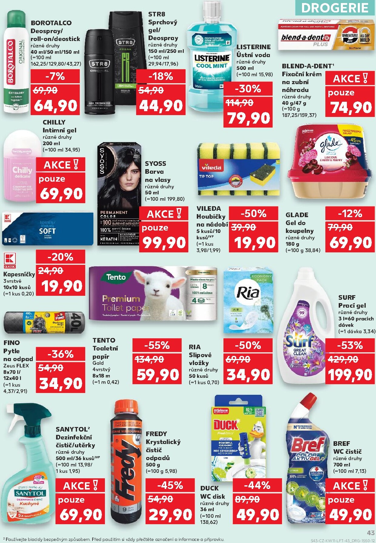 kaufland - Kaufland - Praha 4 leták platný od středy 11.03.2026 do úterý 17.03.2026 - page: 43