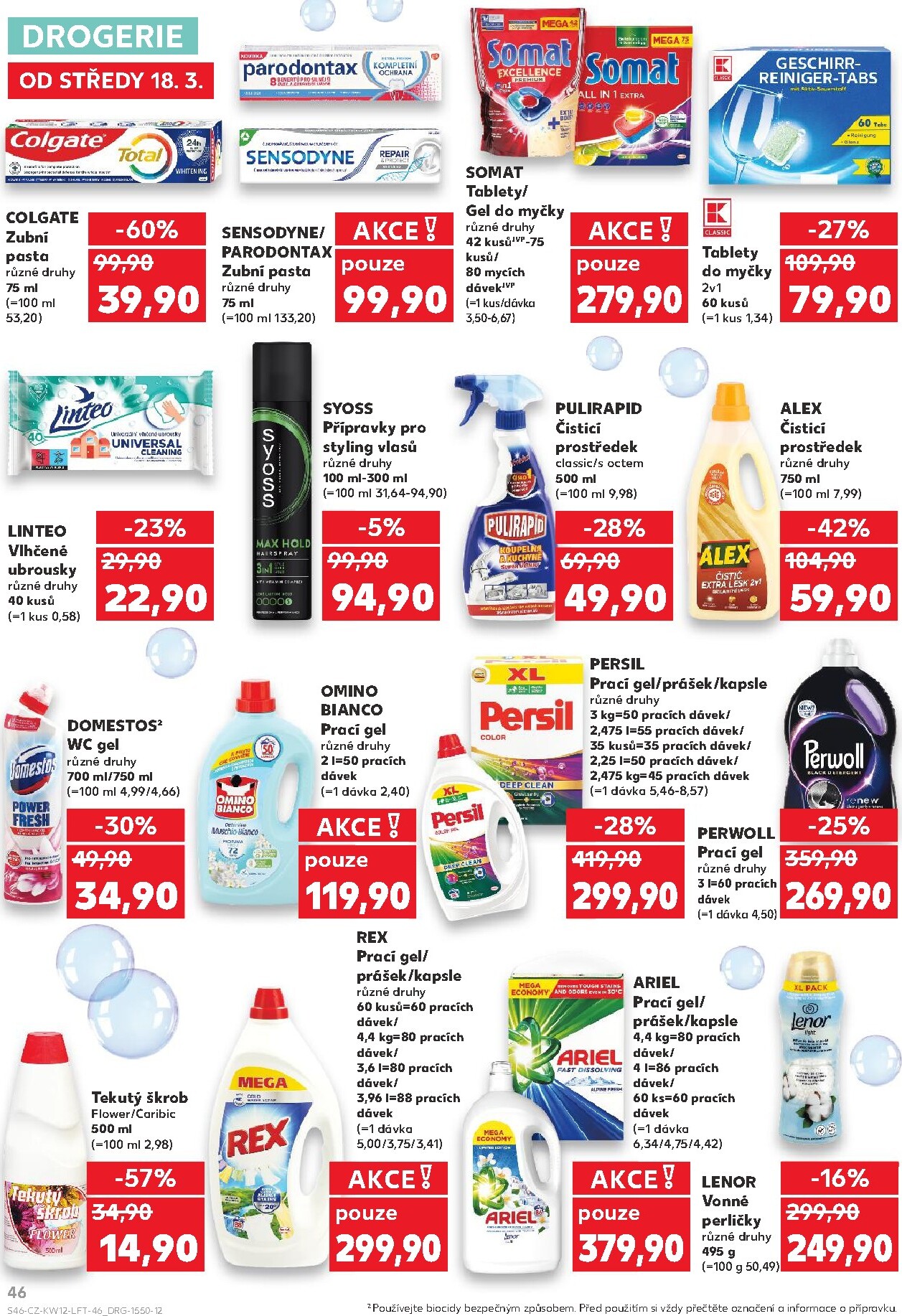 kaufland - Kaufland - Praha leták platný od středy 18.03.2026 do úterý 24.03.2026 - page: 46