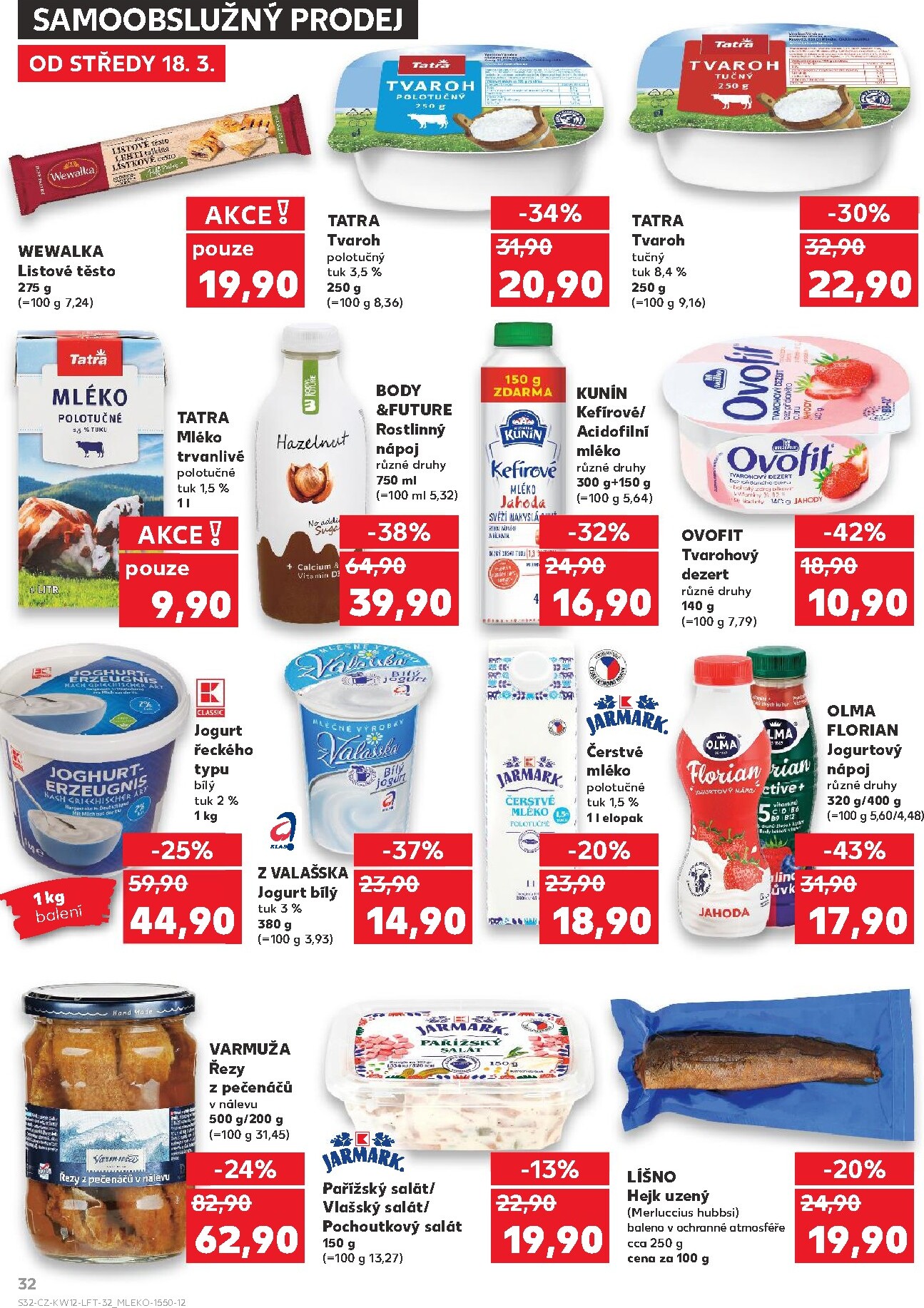 kaufland - Kaufland - Praha leták platný od středy 18.03.2026 do úterý 24.03.2026 - page: 32