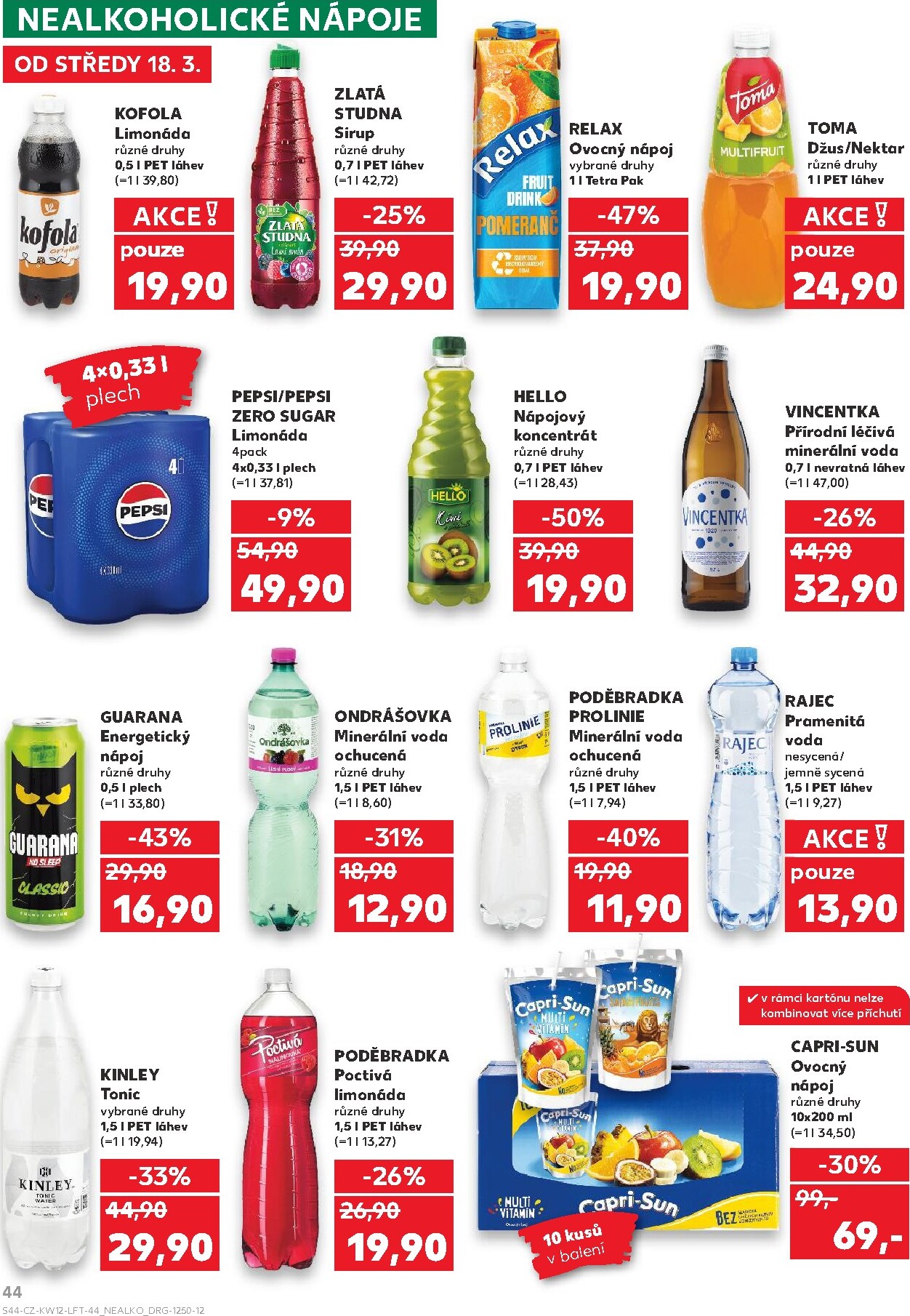 kaufland - Kaufland - Brno leták platný od středy 18.03.2026 do úterý 24.03.2026 - page: 44