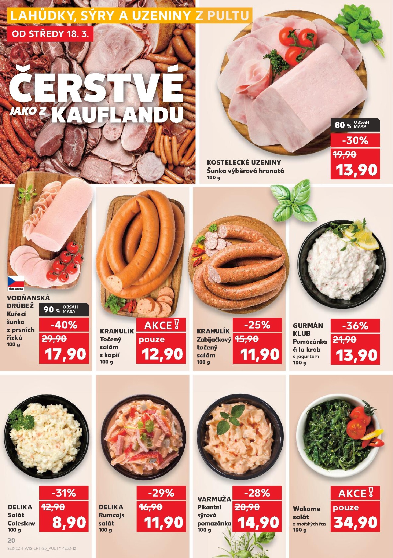kaufland - Kaufland - Ostrava leták platný od středy 18.03.2026 do úterý 24.03.2026 - page: 20