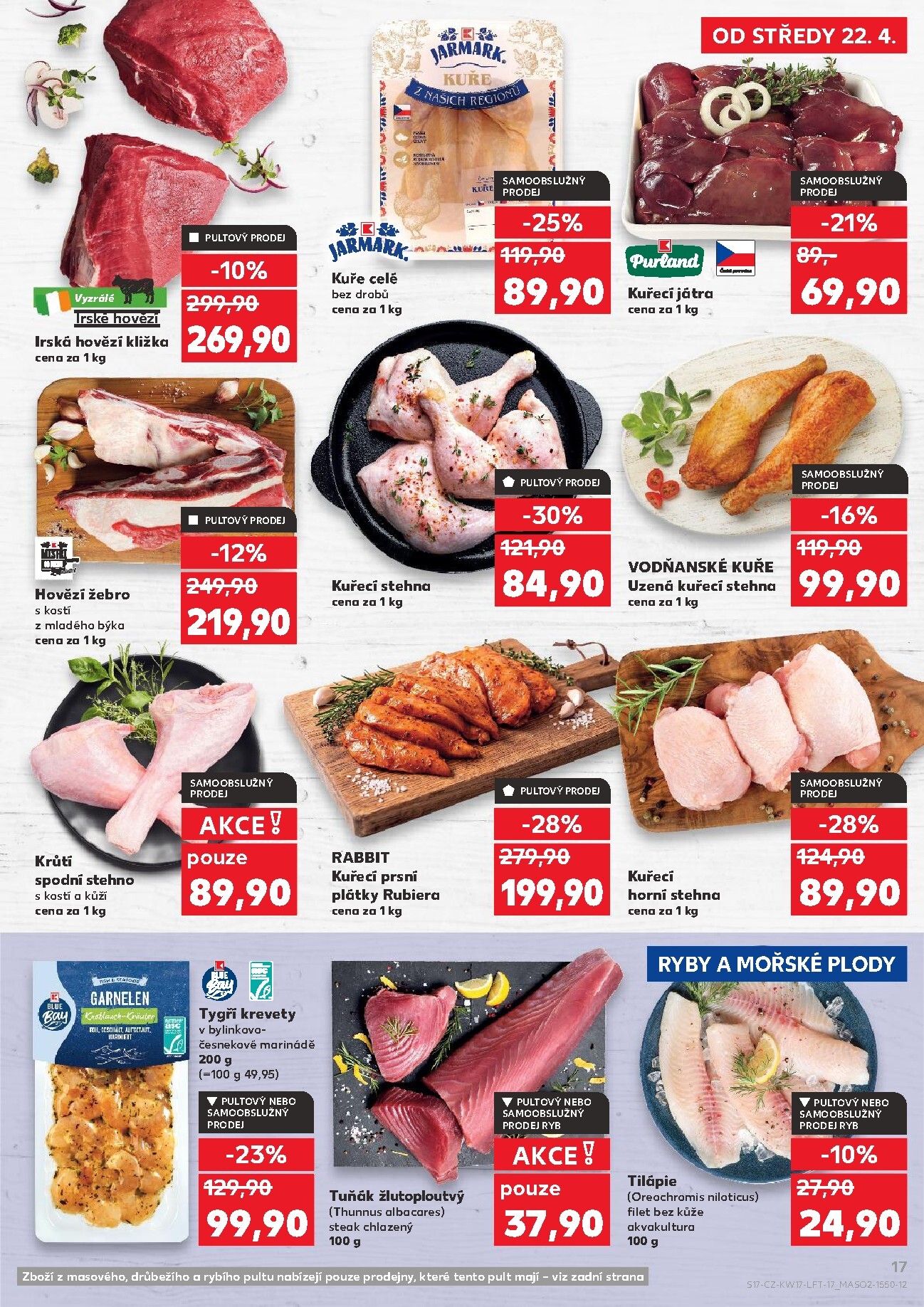 kaufland - Kaufland - Praha leták na příští týden od středy 22.04.2026 do úterý 28.04.2026 - page: 17
