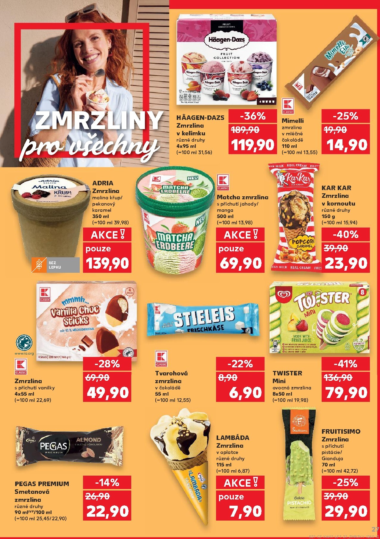 kaufland - Kaufland - Praha leták na příští týden od středy 22.04.2026 do úterý 28.04.2026 - page: 27