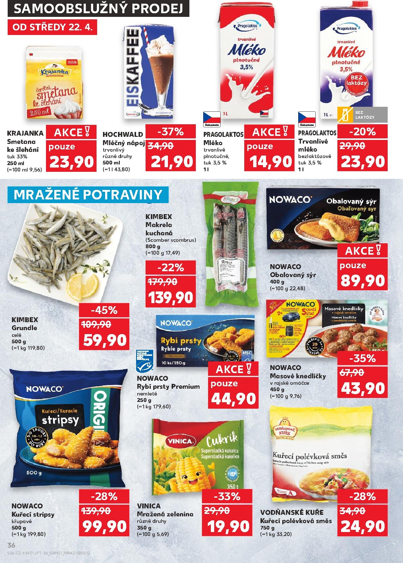 kaufland - Kaufland - Praha leták na příští týden od středy 22.04.2026 do úterý 28.04.2026 - page: 36