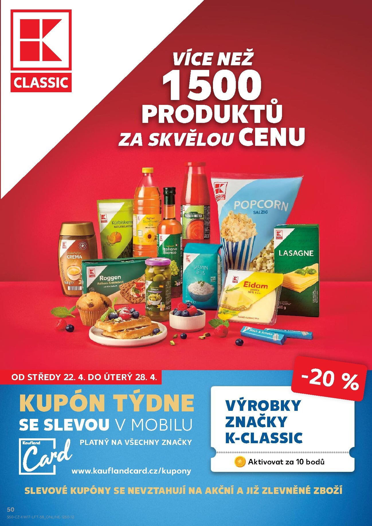 kaufland - Kaufland - Ostrava leták na příští týden od středy 22.04.2026 do úterý 28.04.2026 - page: 50