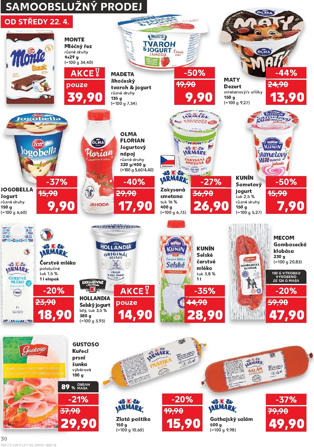 kaufland - Kaufland - Ostrava leták na příští týden od středy 22.04.2026 do úterý 28.04.2026 - page: 30