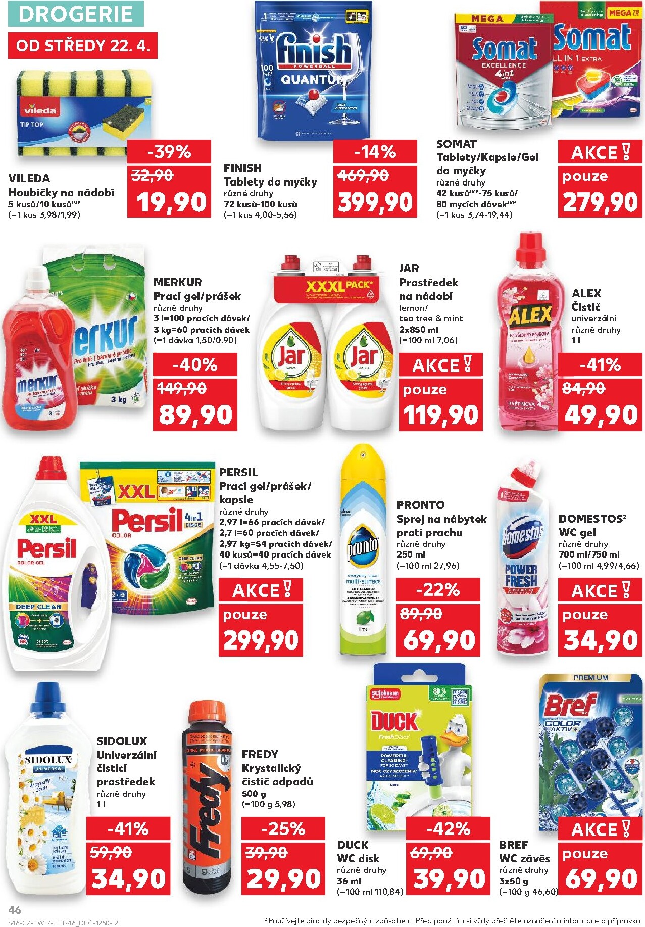 kaufland - Kaufland - Ostrava leták na příští týden od středy 22.04.2026 do úterý 28.04.2026 - page: 46