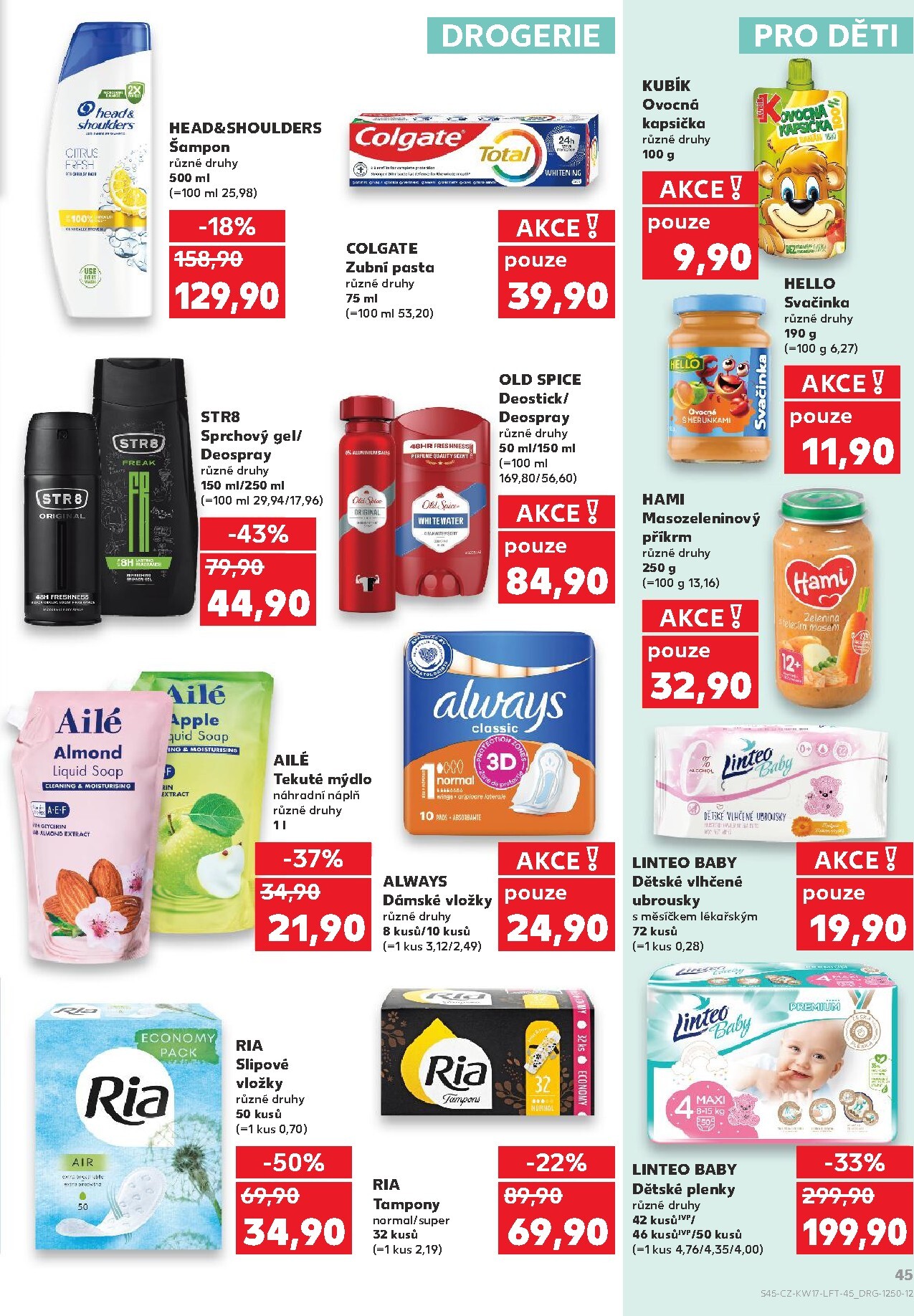 kaufland - Kaufland - Ostrava leták na příští týden od středy 22.04.2026 do úterý 28.04.2026 - page: 45