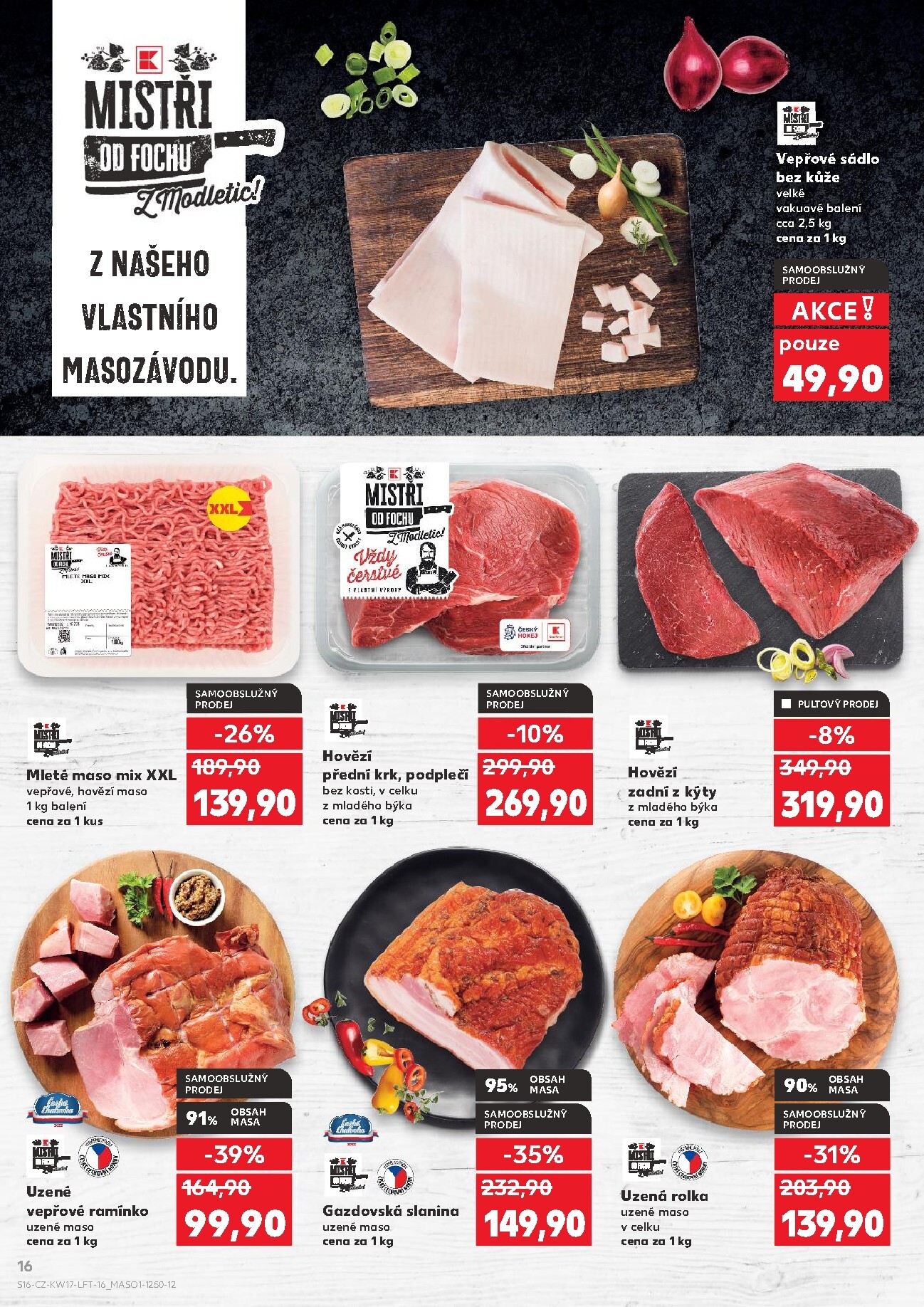 kaufland - Kaufland - Kolín leták na příští týden od středy 22.04.2026 do úterý 28.04.2026 - page: 16