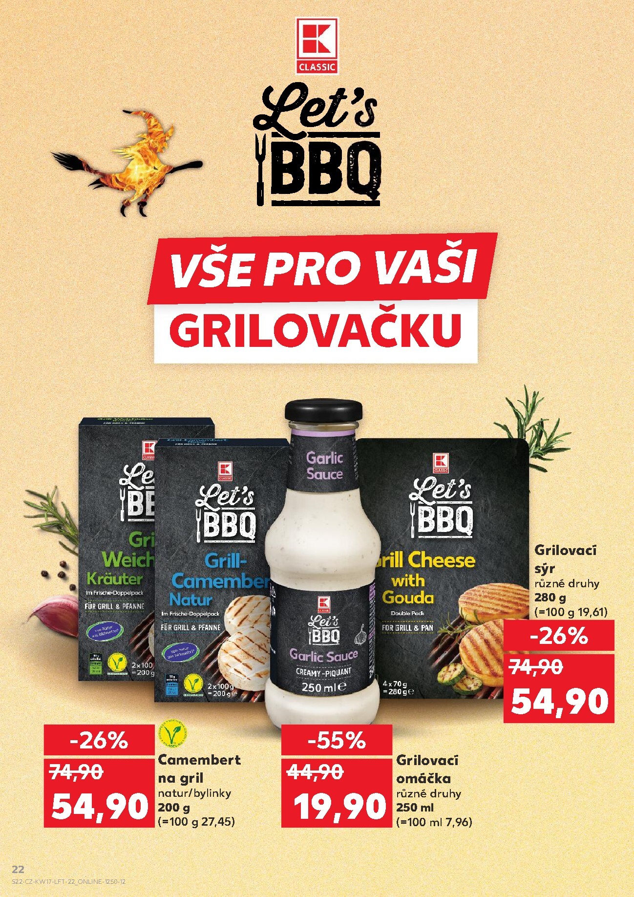 kaufland - Kaufland - Kolín leták na příští týden od středy 22.04.2026 do úterý 28.04.2026 - page: 22