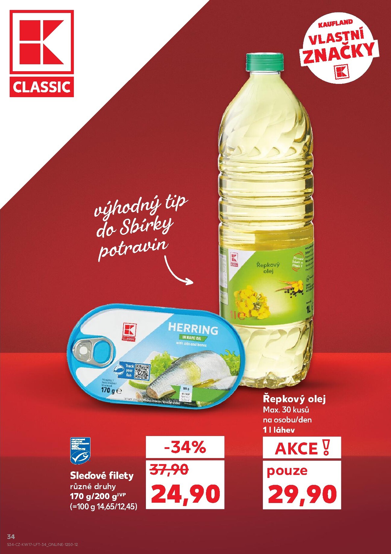 kaufland - Kaufland - Kolín leták na příští týden od středy 22.04.2026 do úterý 28.04.2026 - page: 34