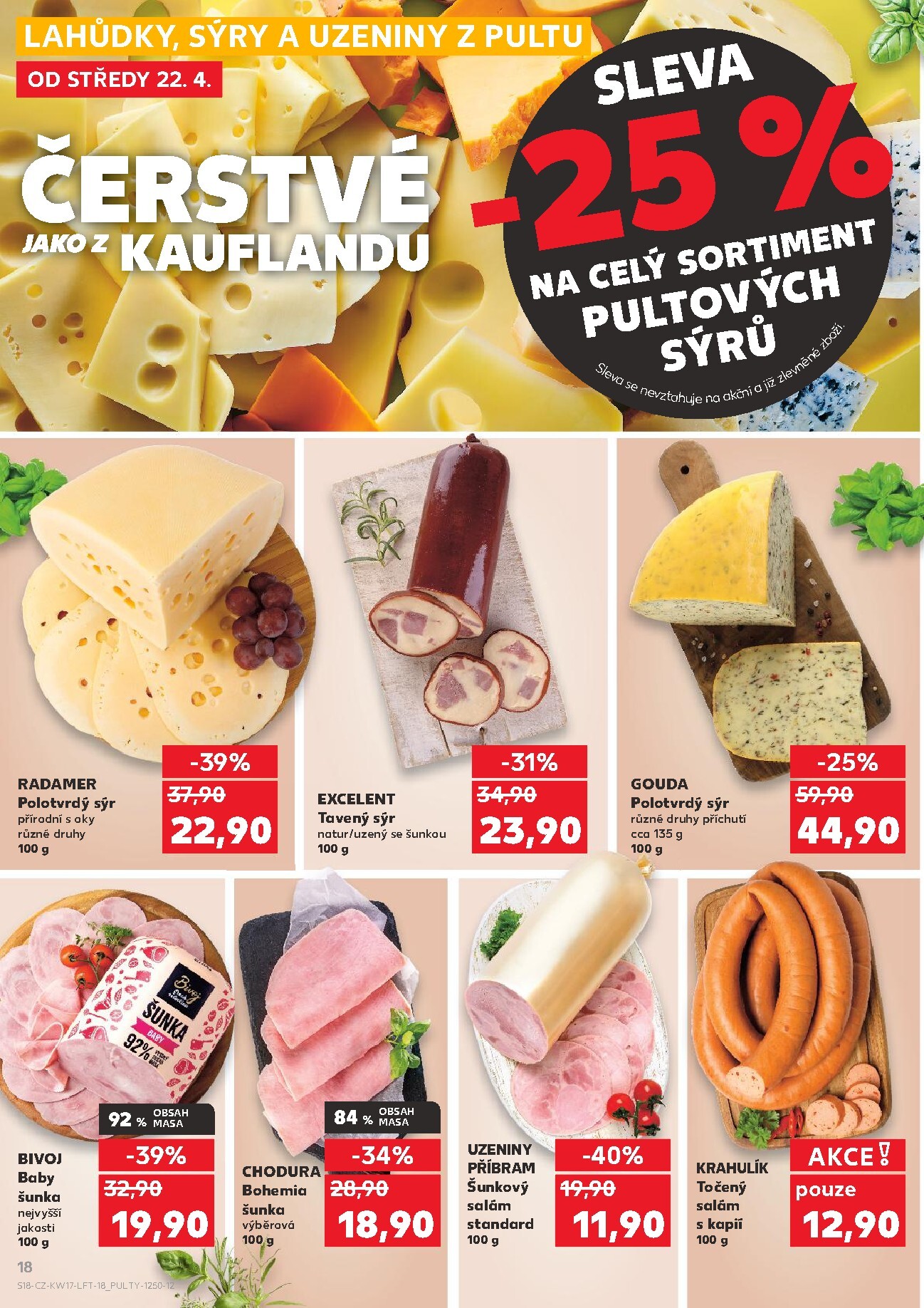 kaufland - Kaufland - Kolín leták na příští týden od středy 22.04.2026 do úterý 28.04.2026 - page: 18