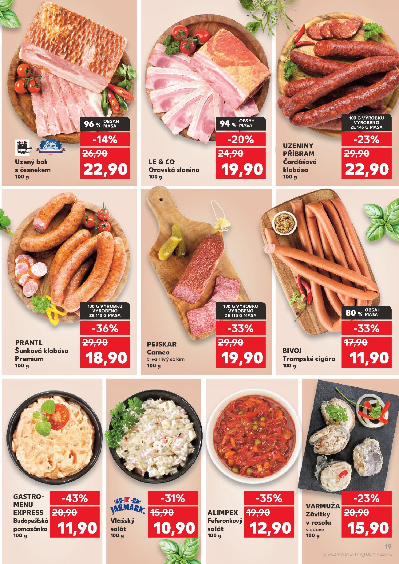 kaufland - Kaufland - Kolín leták na příští týden od středy 22.04.2026 do úterý 28.04.2026 - page: 19