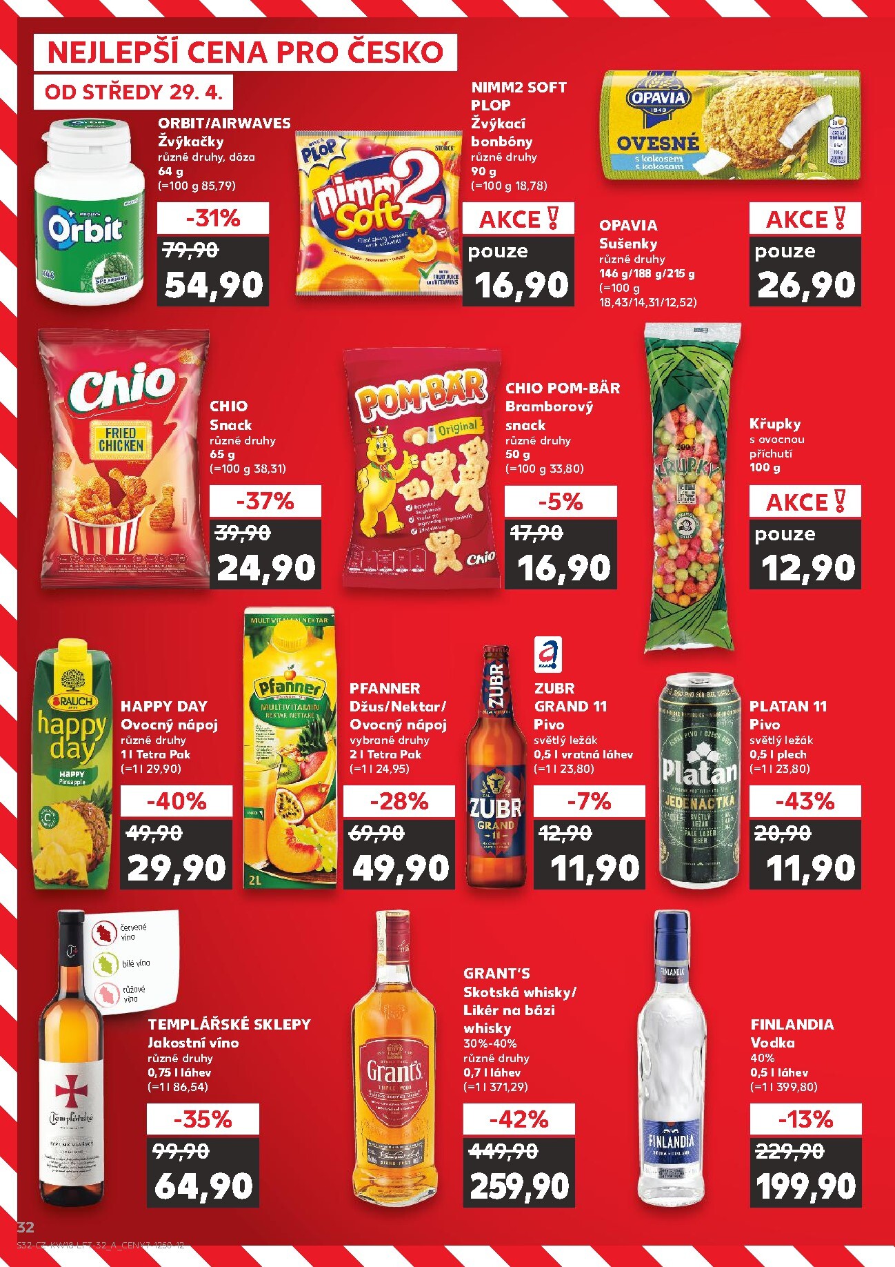kaufland - Kaufland - Brno leták na příští týden od středy 29.04.2026 do úterý 05.05.2026 - page: 32