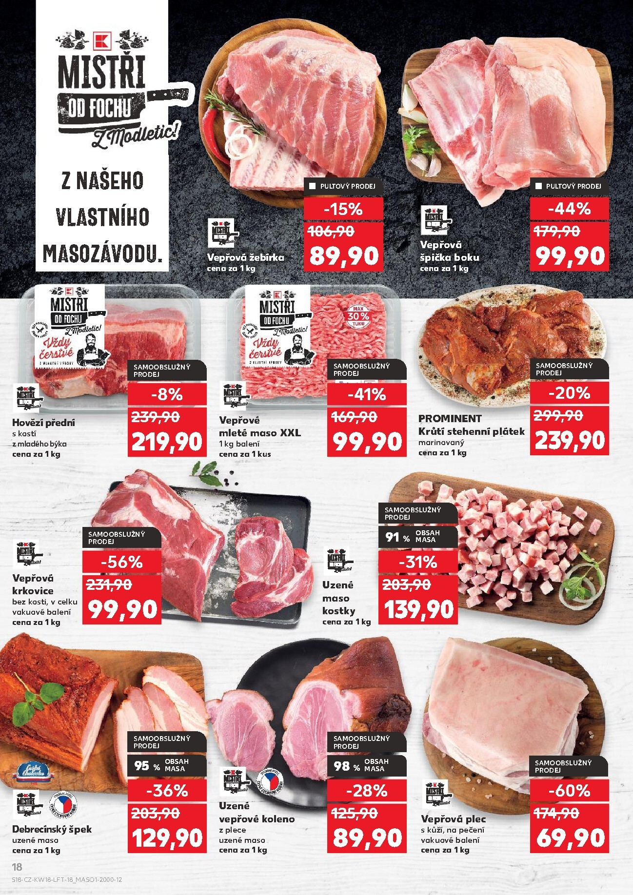 kaufland - Kaufland - Brno leták na příští týden od středy 29.04.2026 do úterý 05.05.2026 - page: 18