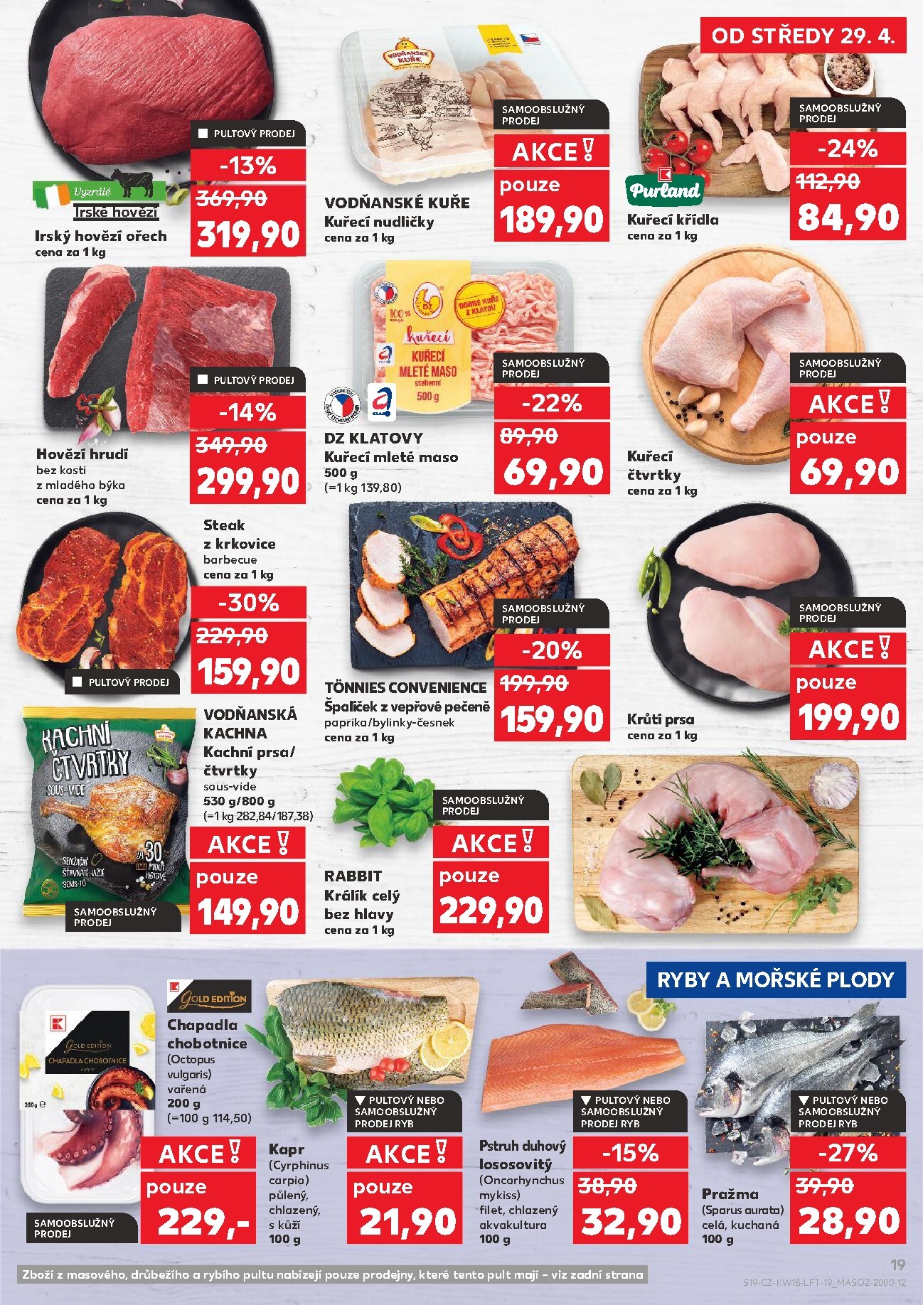 kaufland - Kaufland - Brno leták na příští týden od středy 29.04.2026 do úterý 05.05.2026 - page: 19
