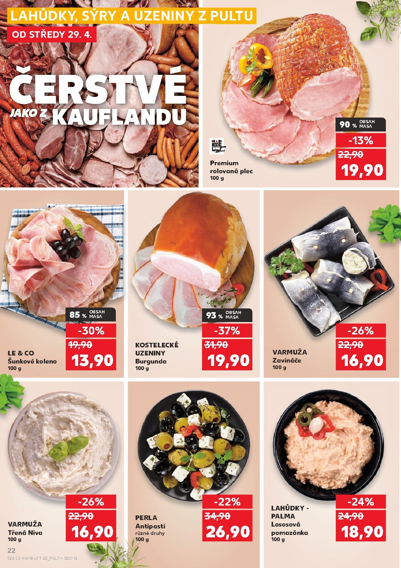 kaufland - Kaufland - Brno leták na příští týden od středy 29.04.2026 do úterý 05.05.2026 - page: 22