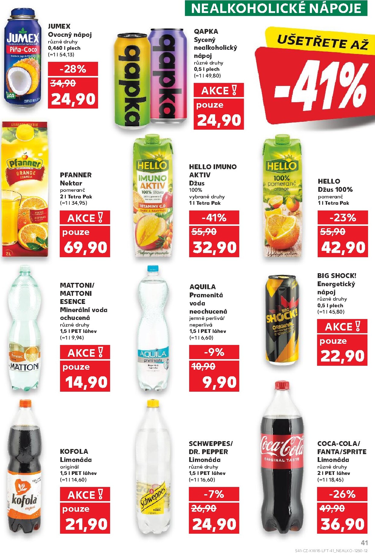 kaufland - Kaufland - Brno leták na příští týden od středy 29.04.2026 do úterý 05.05.2026 - page: 41