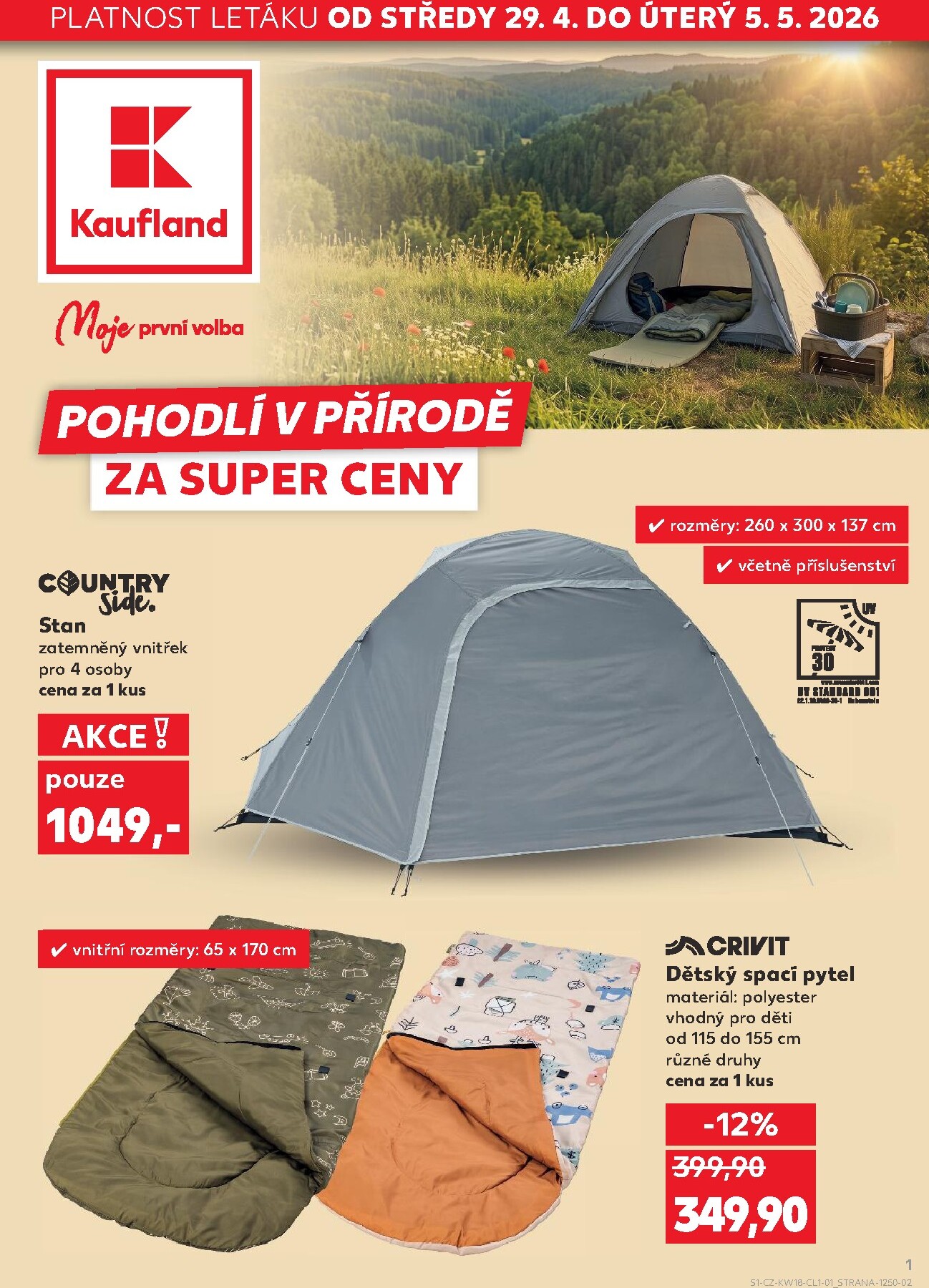 kaufland - Kaufland leták na příští týden od středy 29.04.2026 do úterý 05.05.2026