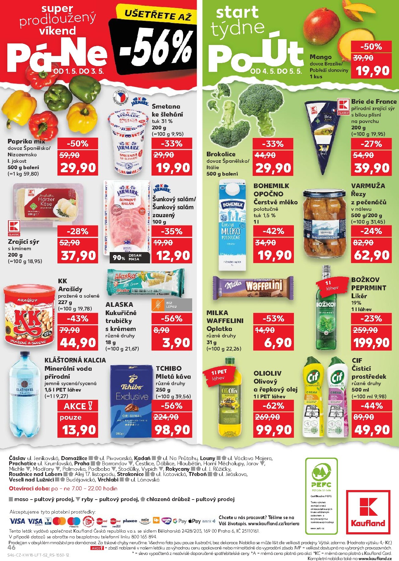 kaufland - Kaufland - Praha leták na příští týden od středy 29.04.2026 do úterý 05.05.2026 - page: 46