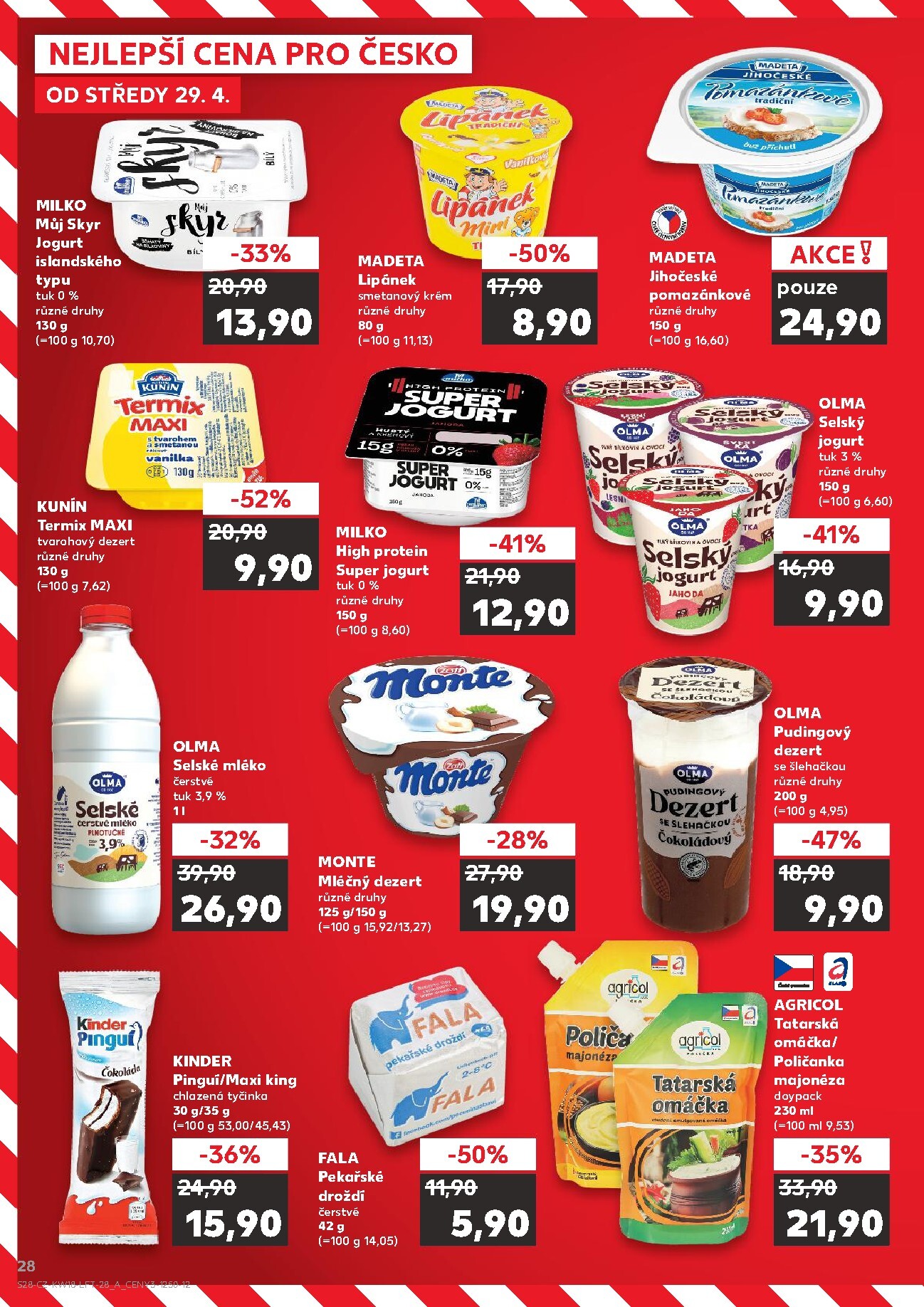 kaufland - Kaufland - Praha leták na příští týden od středy 29.04.2026 do úterý 05.05.2026 - page: 28