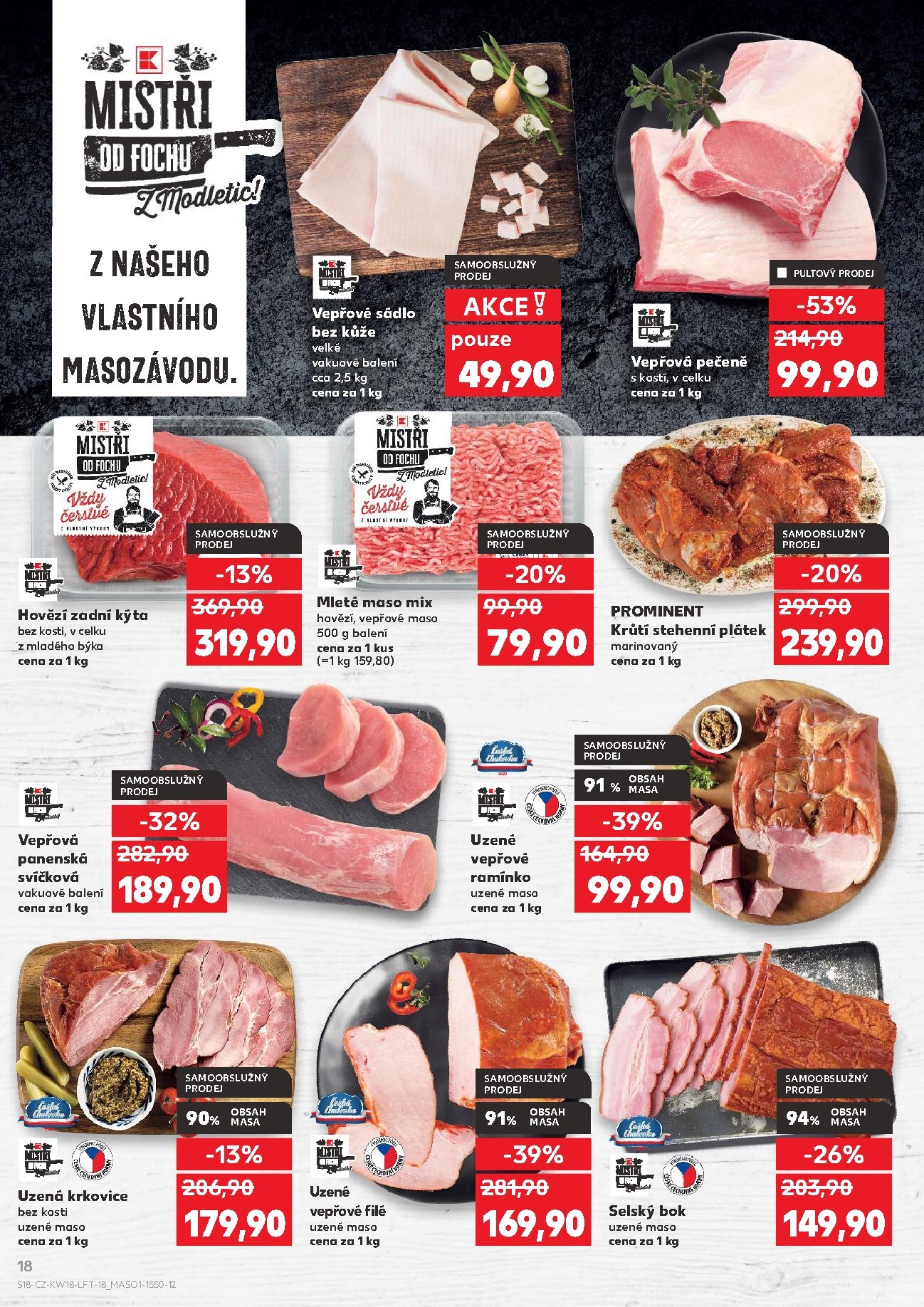kaufland - Kaufland - Praha leták na příští týden od středy 29.04.2026 do úterý 05.05.2026 - page: 18