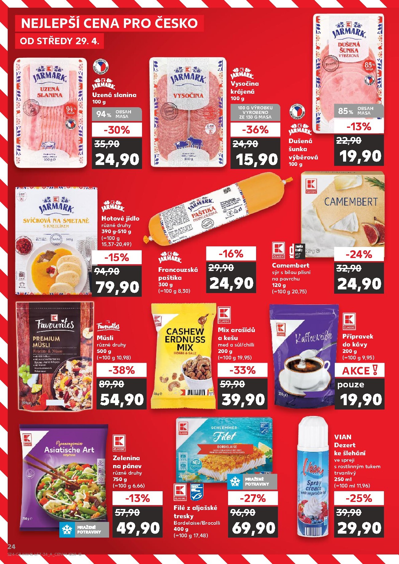 kaufland - Kaufland - Praha leták na příští týden od středy 29.04.2026 do úterý 05.05.2026 - page: 24