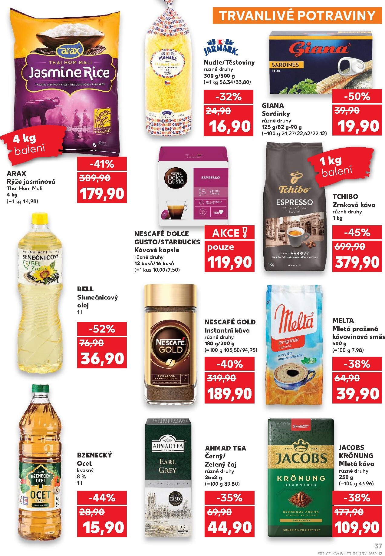 kaufland - Kaufland - Praha leták na příští týden od středy 29.04.2026 do úterý 05.05.2026 - page: 37