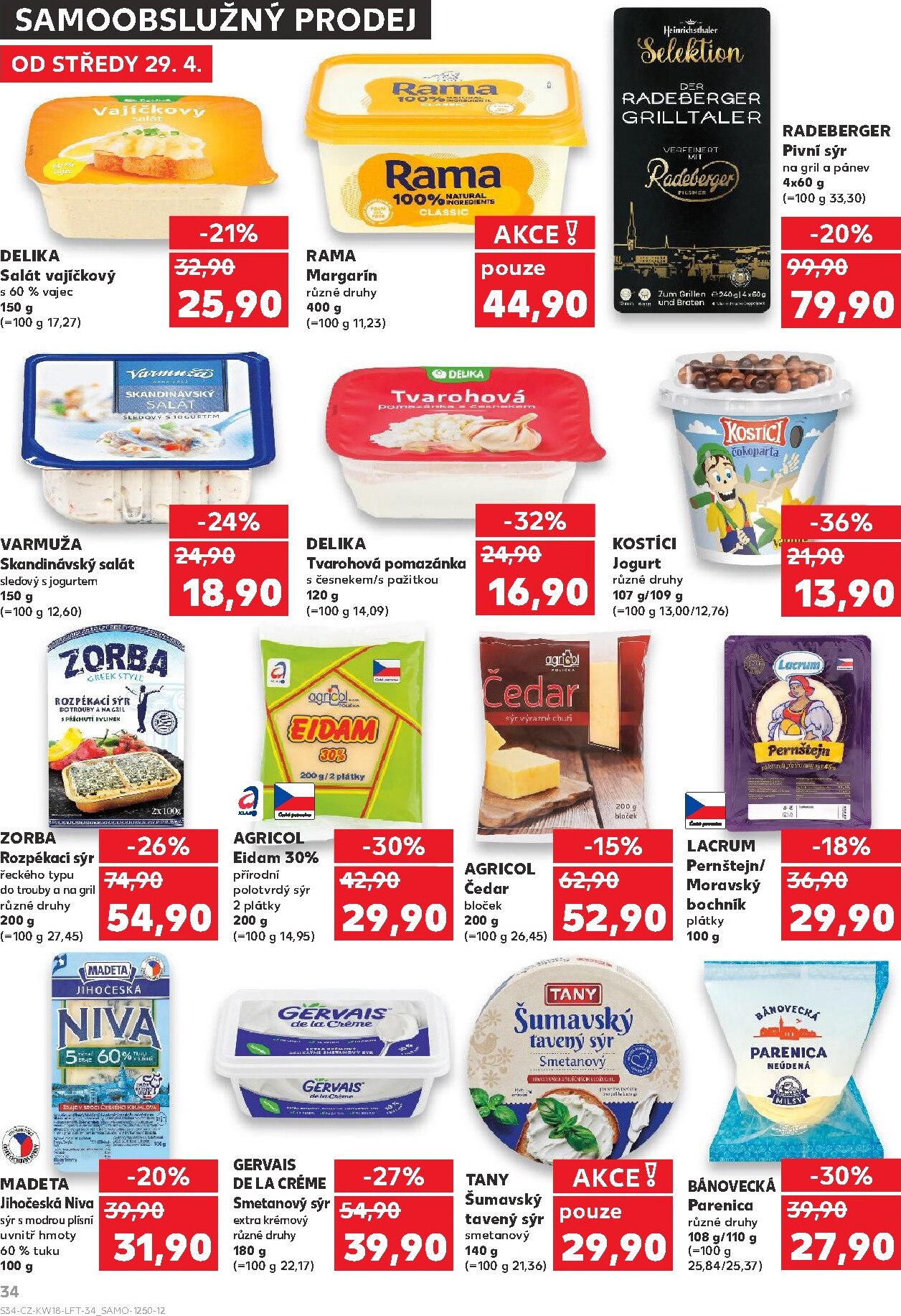 kaufland - Kaufland - Ostrava leták na příští týden od středy 29.04.2026 do úterý 05.05.2026 - page: 34