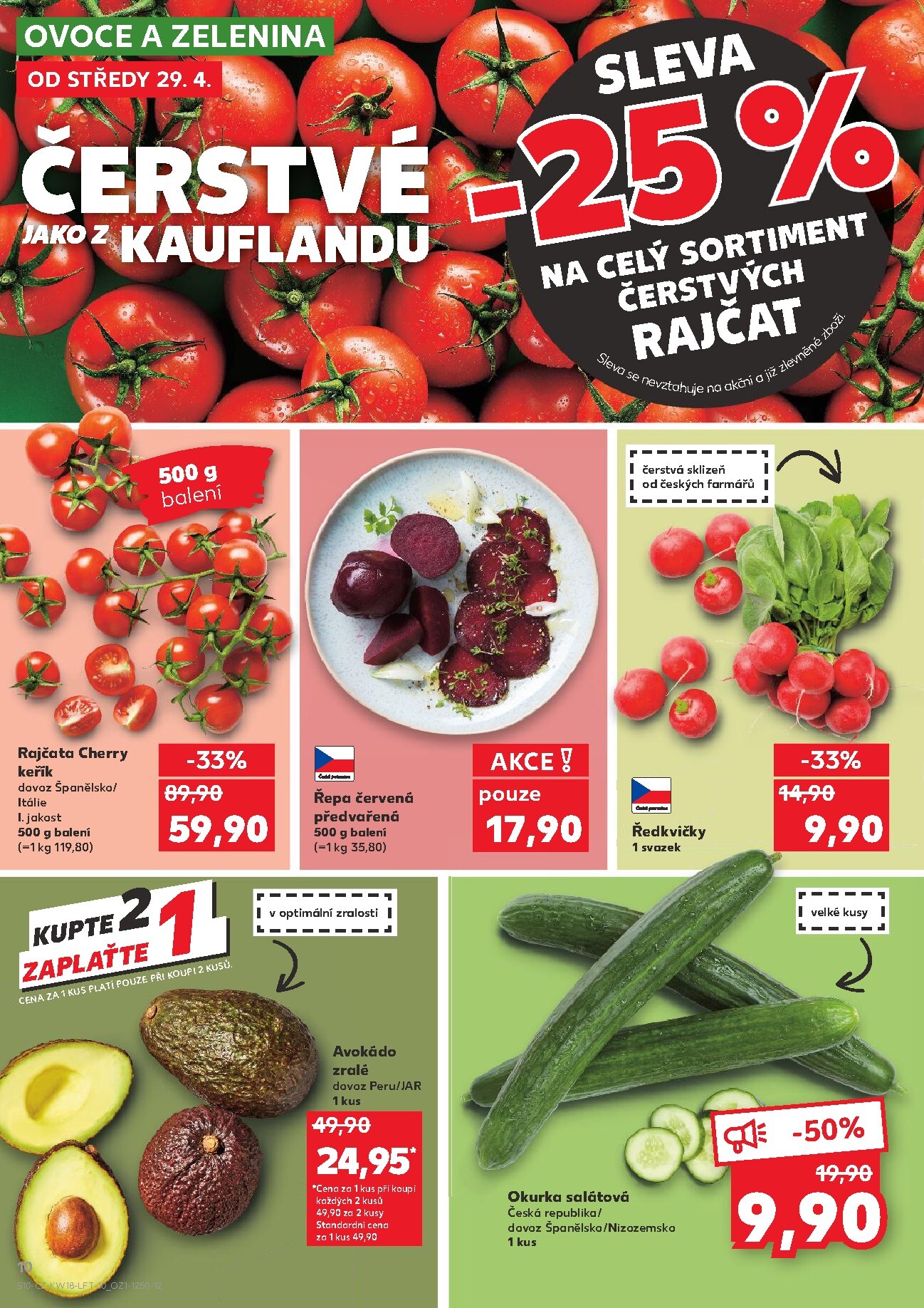 kaufland - Kaufland - Ostrava leták na příští týden od středy 29.04.2026 do úterý 05.05.2026 - page: 10