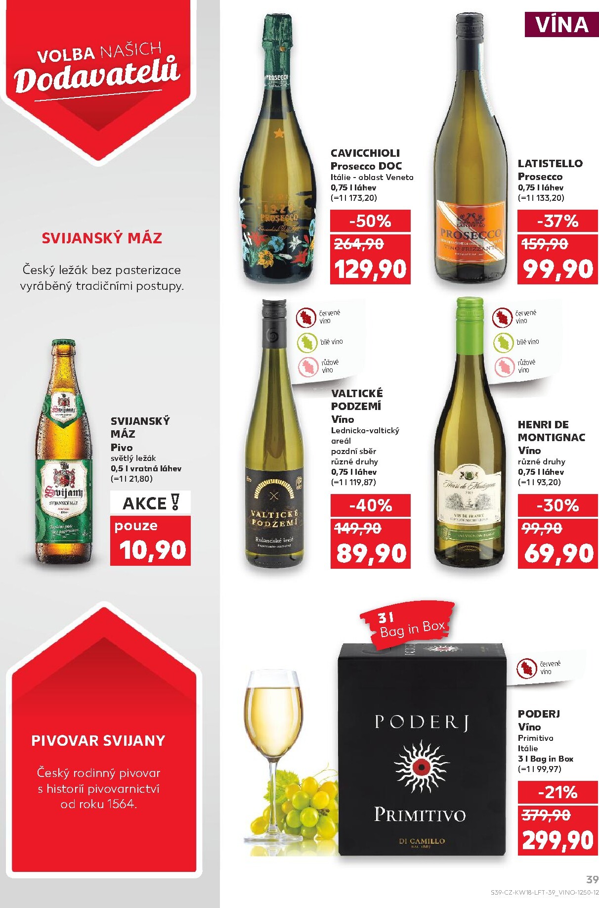 kaufland - Kaufland - Ostrava leták na příští týden od středy 29.04.2026 do úterý 05.05.2026 - page: 39